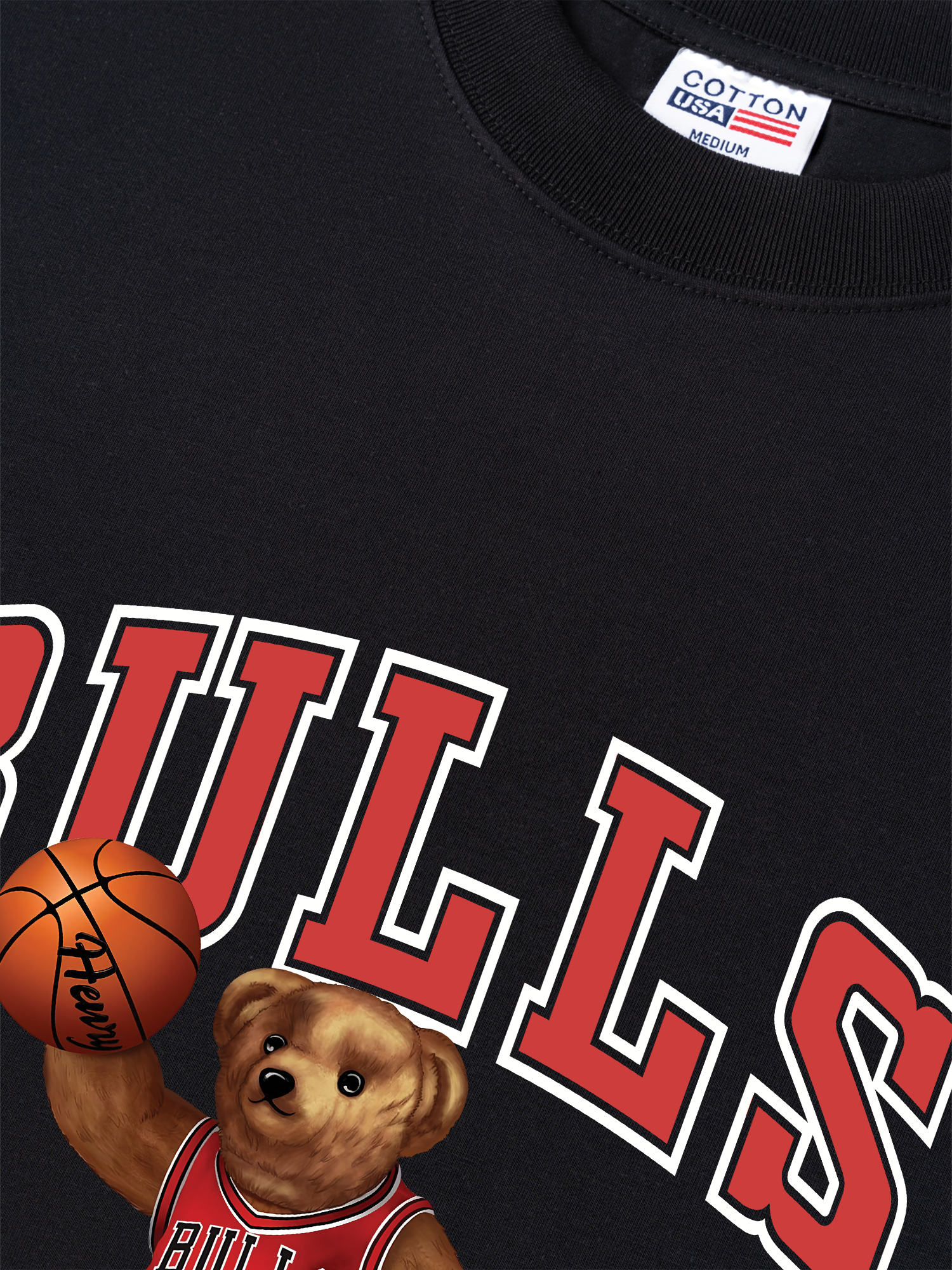 Áo Thun Relaxed Fit Basketball BullBear
