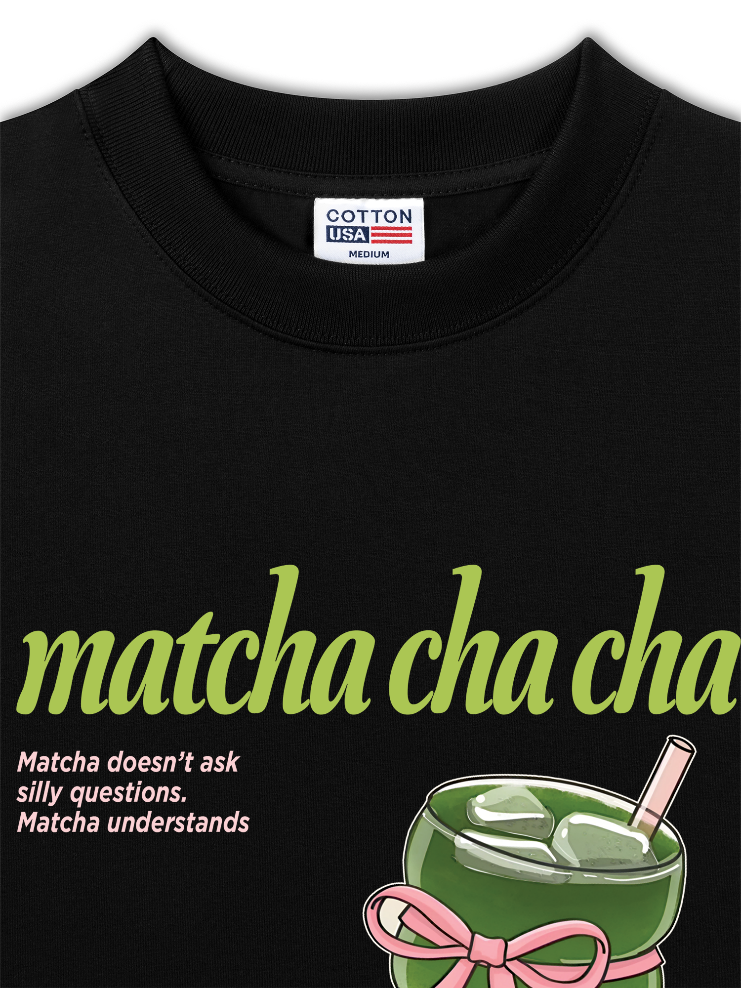 Áo Thun Relaxed Fit Daily Cup Matcha Understand