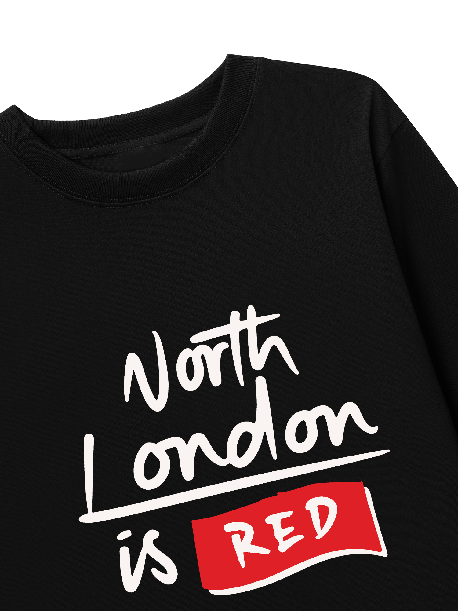 Áo Thun Dài Tay Soccer North London Is Red