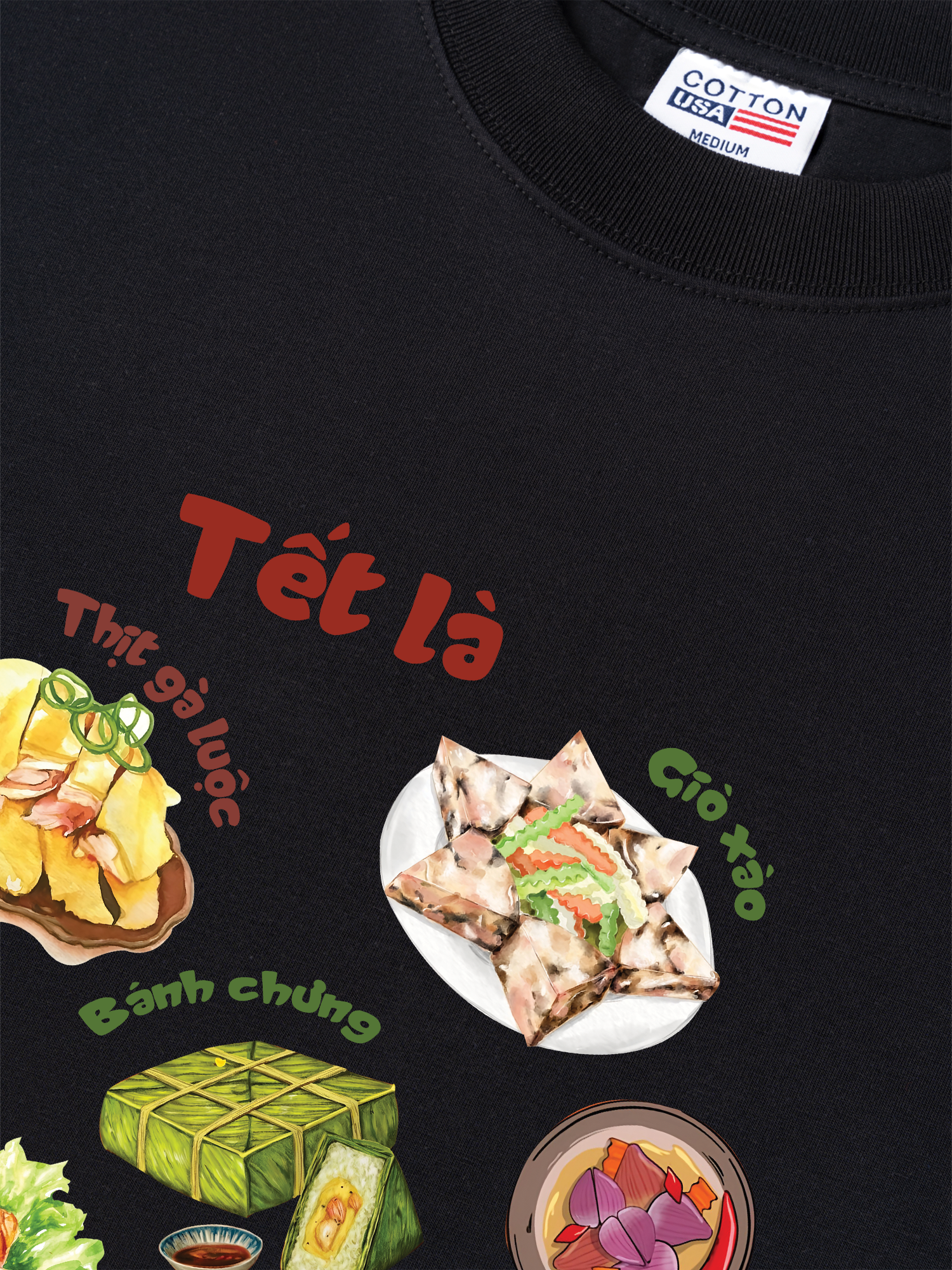 Áo Thun Relaxed Fit Tết Là 2