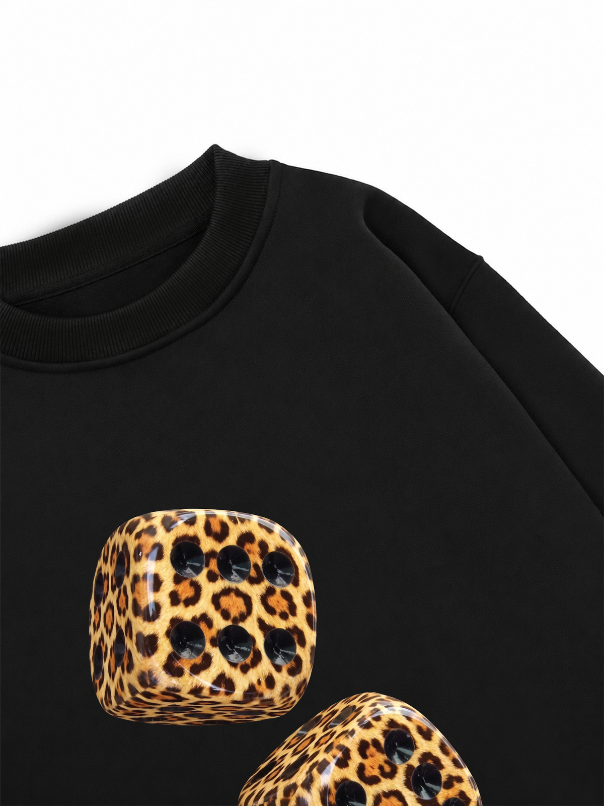 Áo Sweater Nỉ Hai Da Urban Leopard Wild Roll