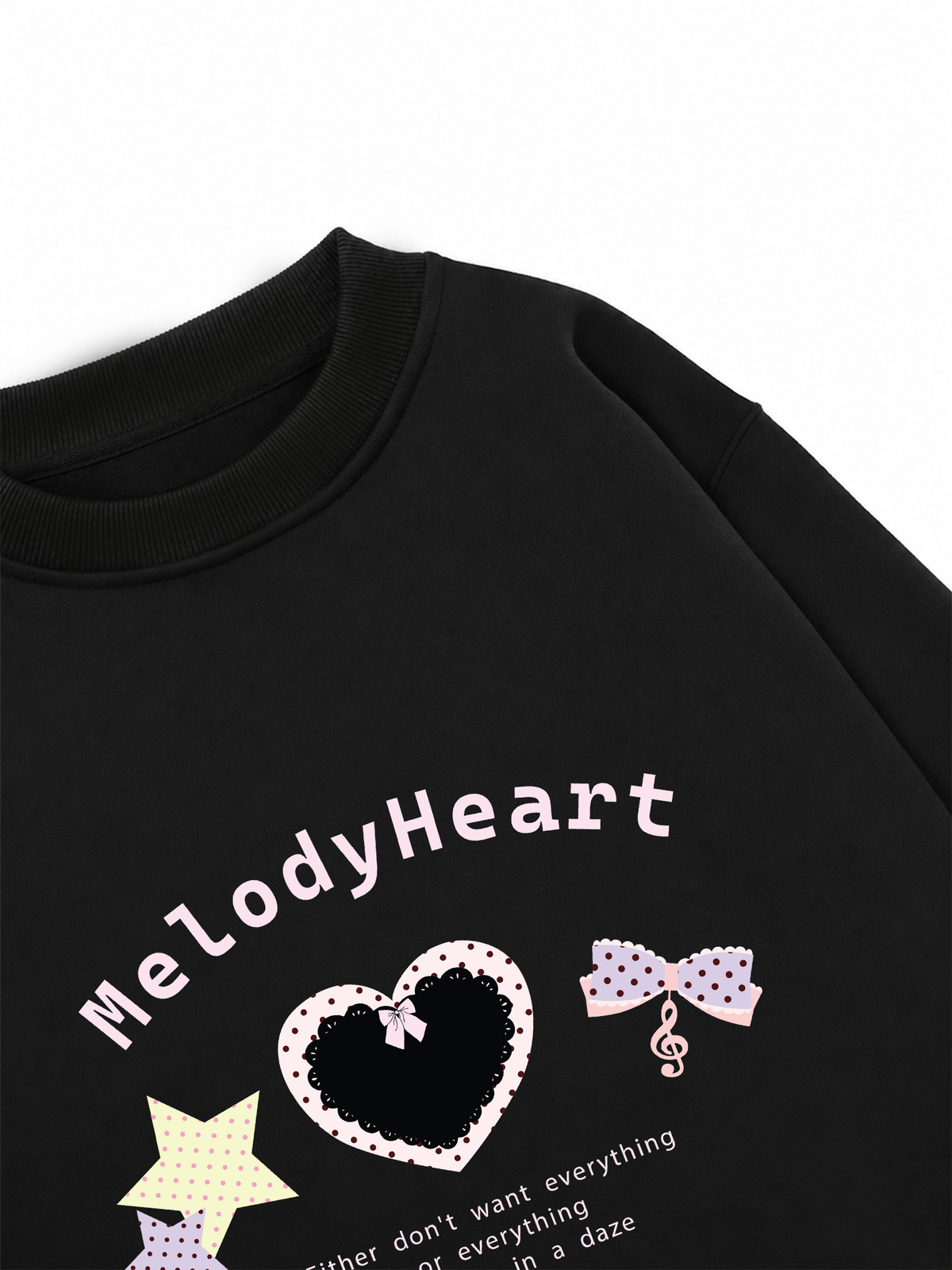 Áo Sweater Nỉ Hai Da Dotty Mood Cherry Diary