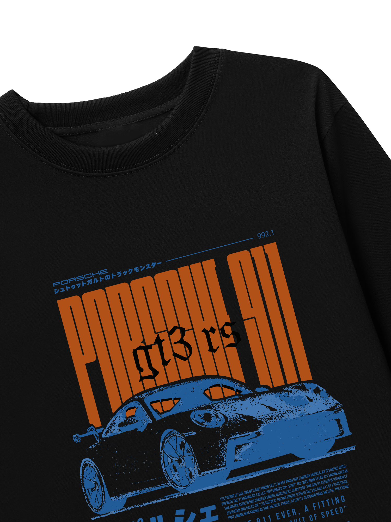 Áo Thun Dài Tay Porsche Japan Vintage GT3 RS