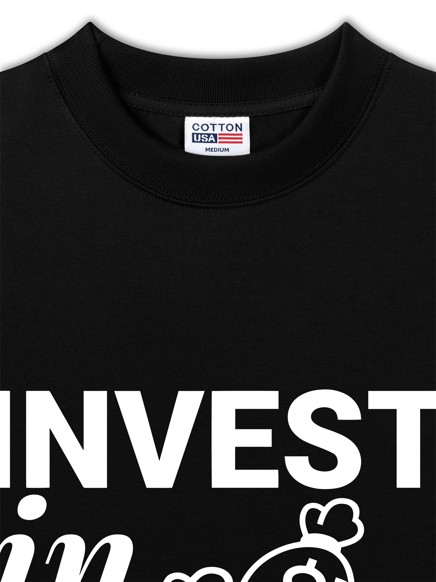 Áo Thun Relaxed Fit Money Invest In Yourself