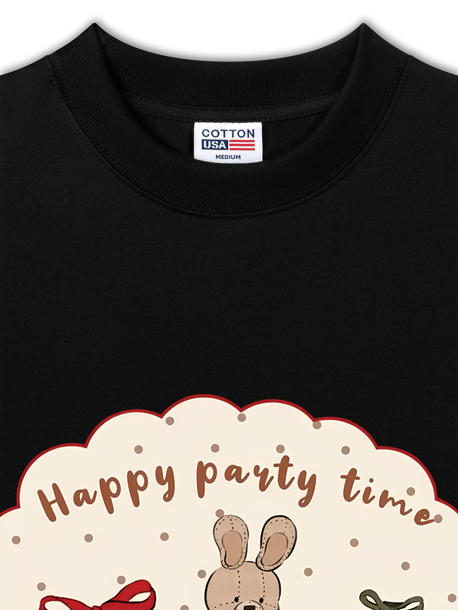 Áo Thun Relaxed Fit Happy Party Time