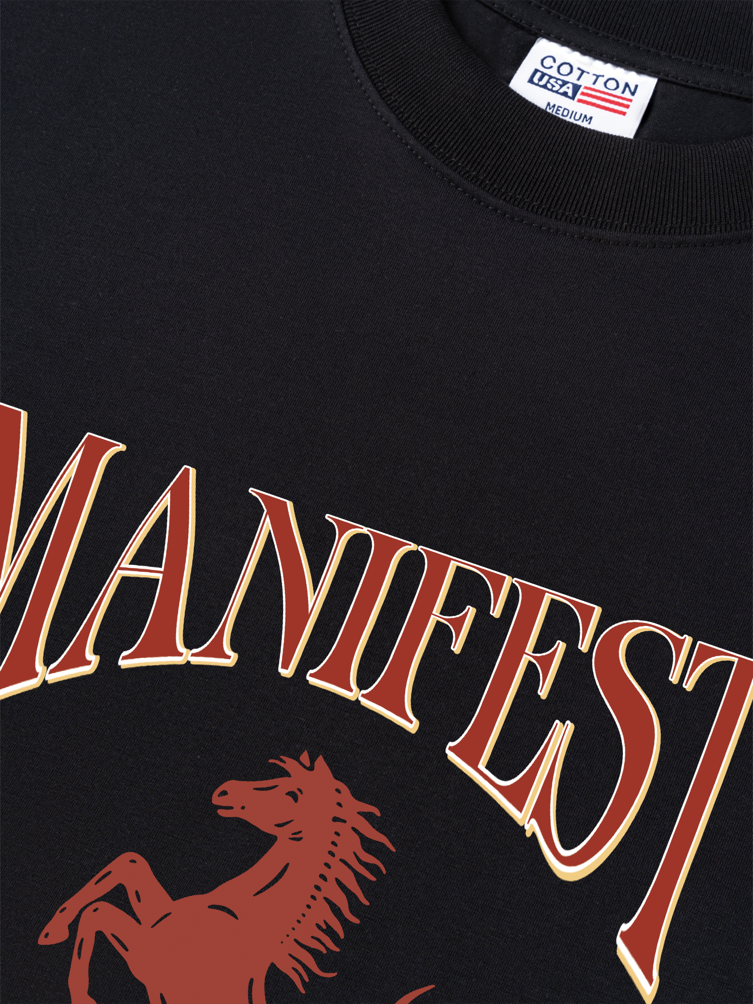 Áo Thun Relaxed Fit Manifest 2026 More Money