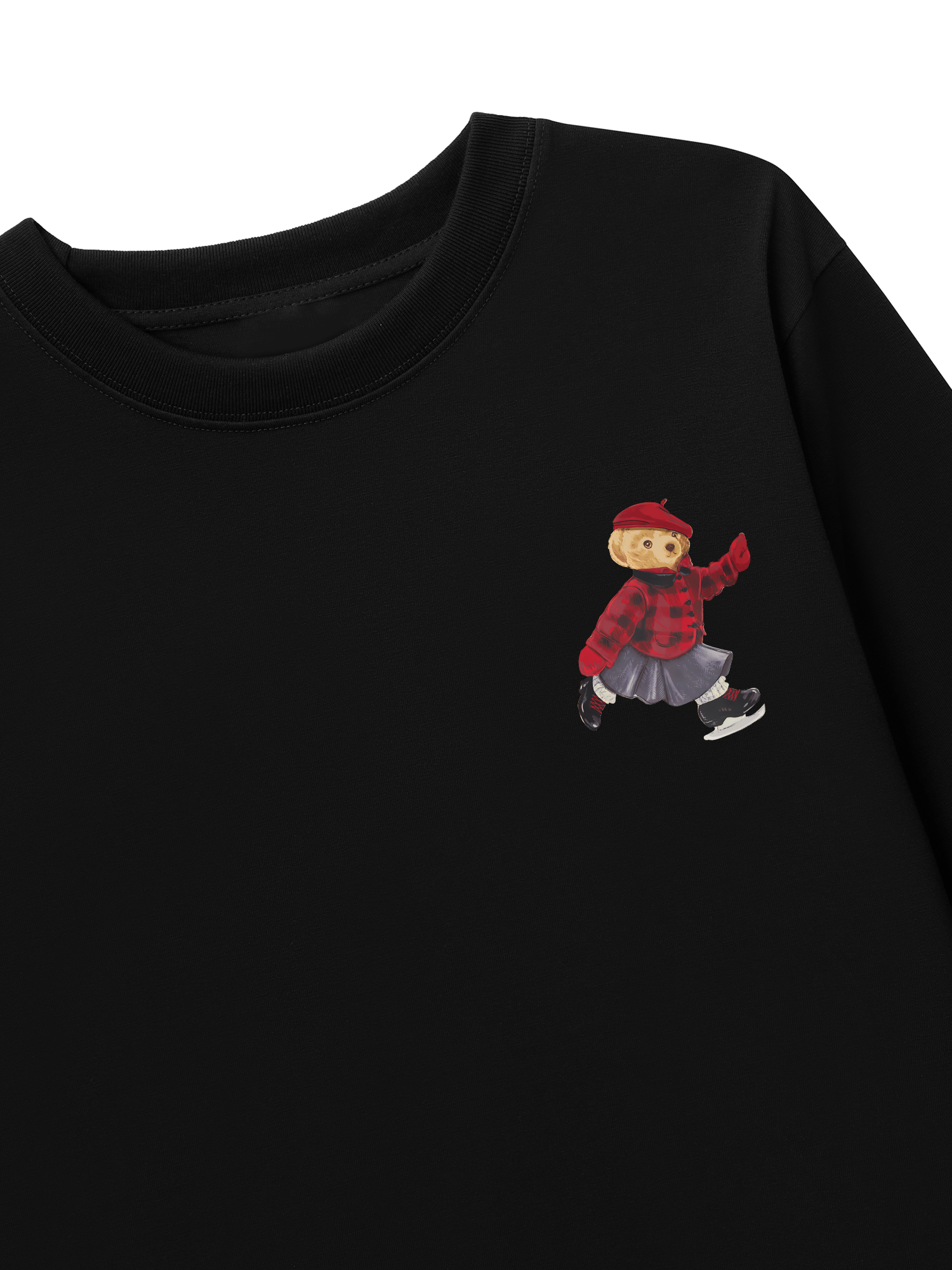 Áo Thun Dài Tay Holiday Teddy Skate