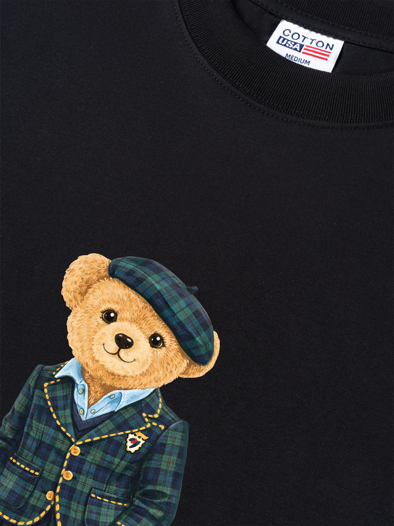 Áo Thun Relaxed Fit Bear Three