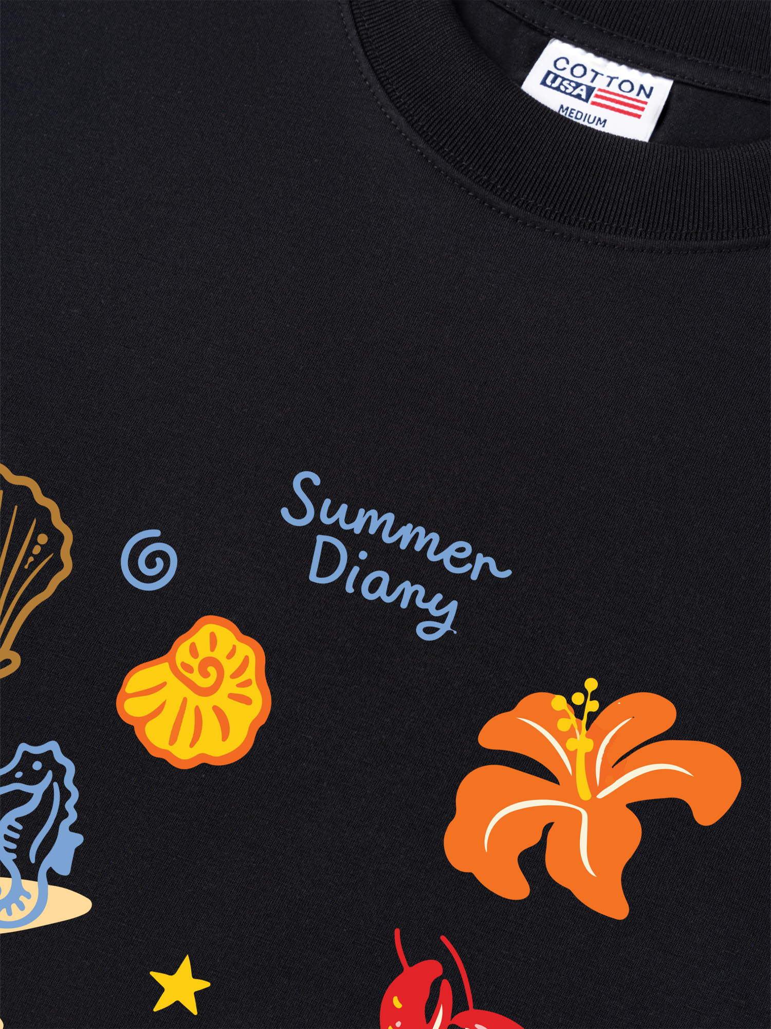 Áo Thun Relaxed Fit Summer Diary