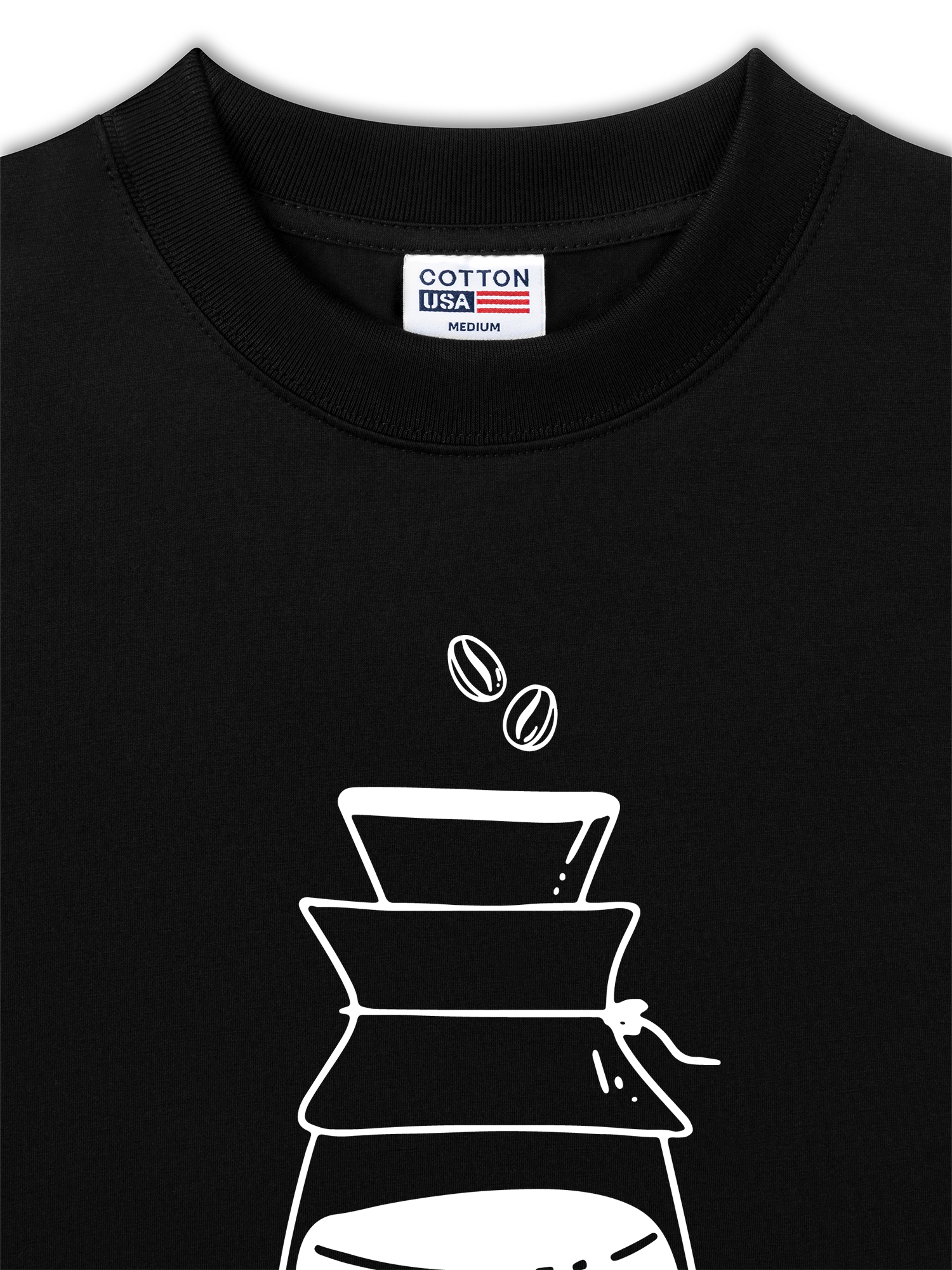 Áo Thun Relaxed Fit Daily Cup No Coffee No Workee