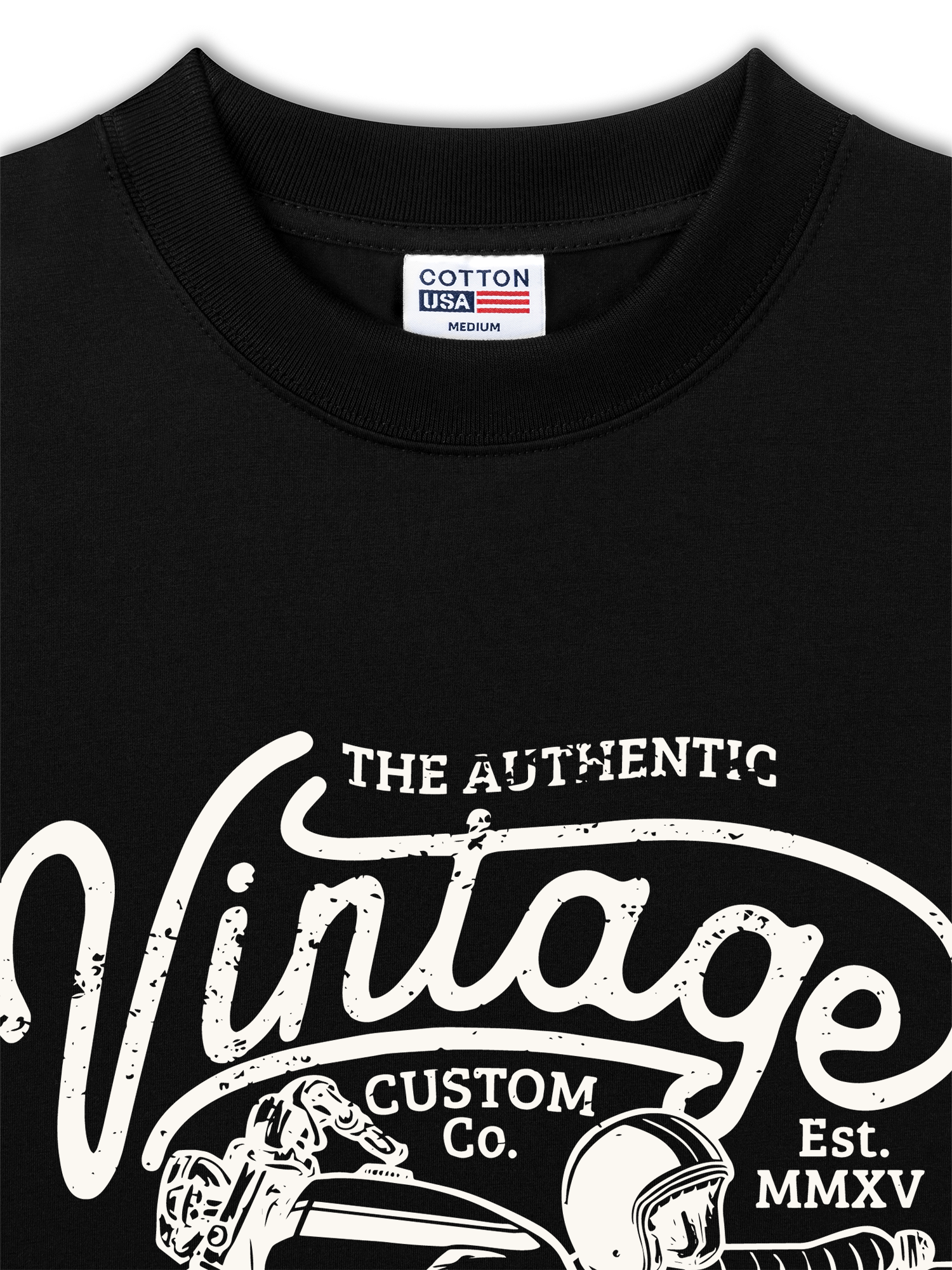 Áo Thun Relaxed Fit Motorbike The Authenic Motorcycle