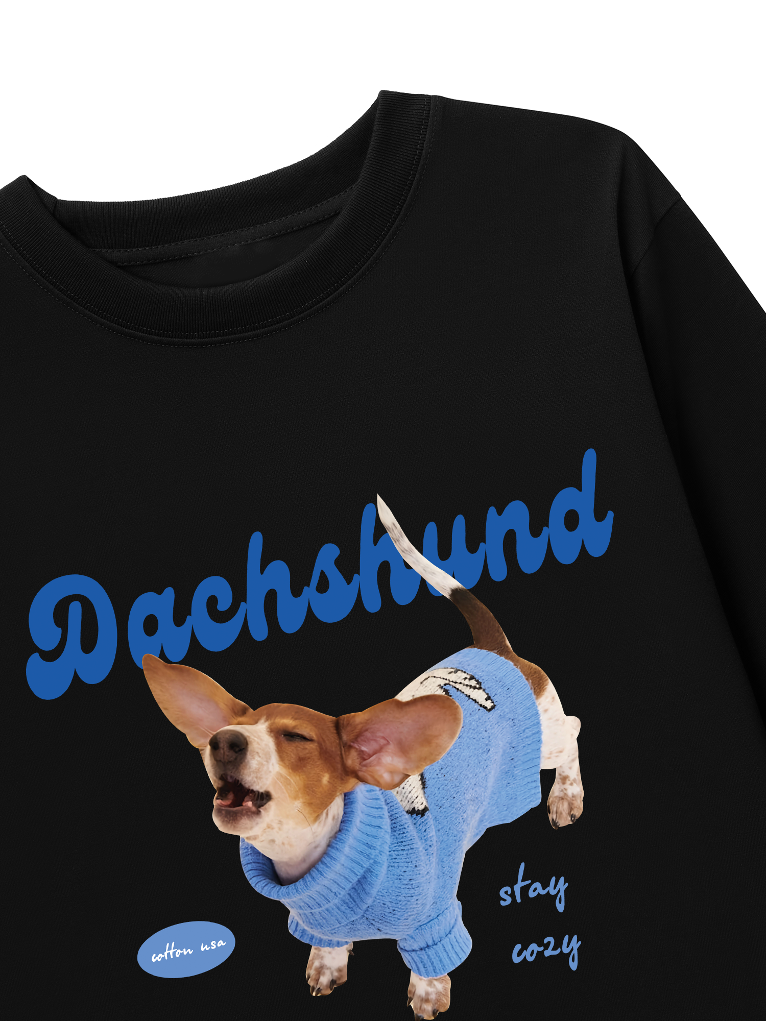 Áo Thun Dài Tay Dachshund Stay Cozy