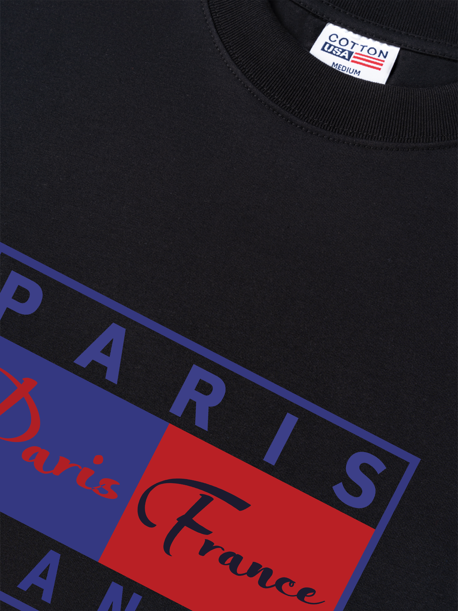 Áo Thun Relaxed Fit Basic Paris France