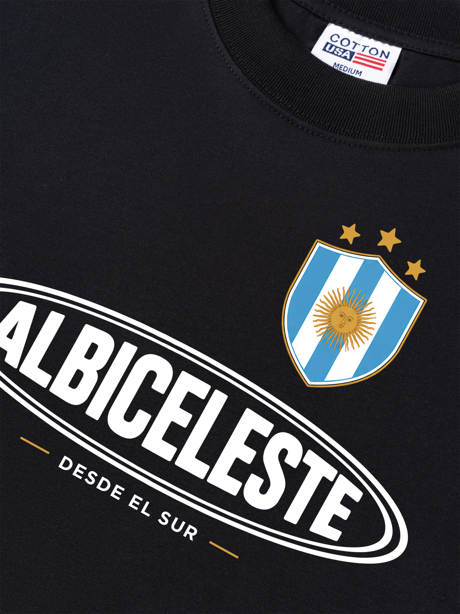 Áo Thun Relaxed Fit Soccer ALBICELESTE