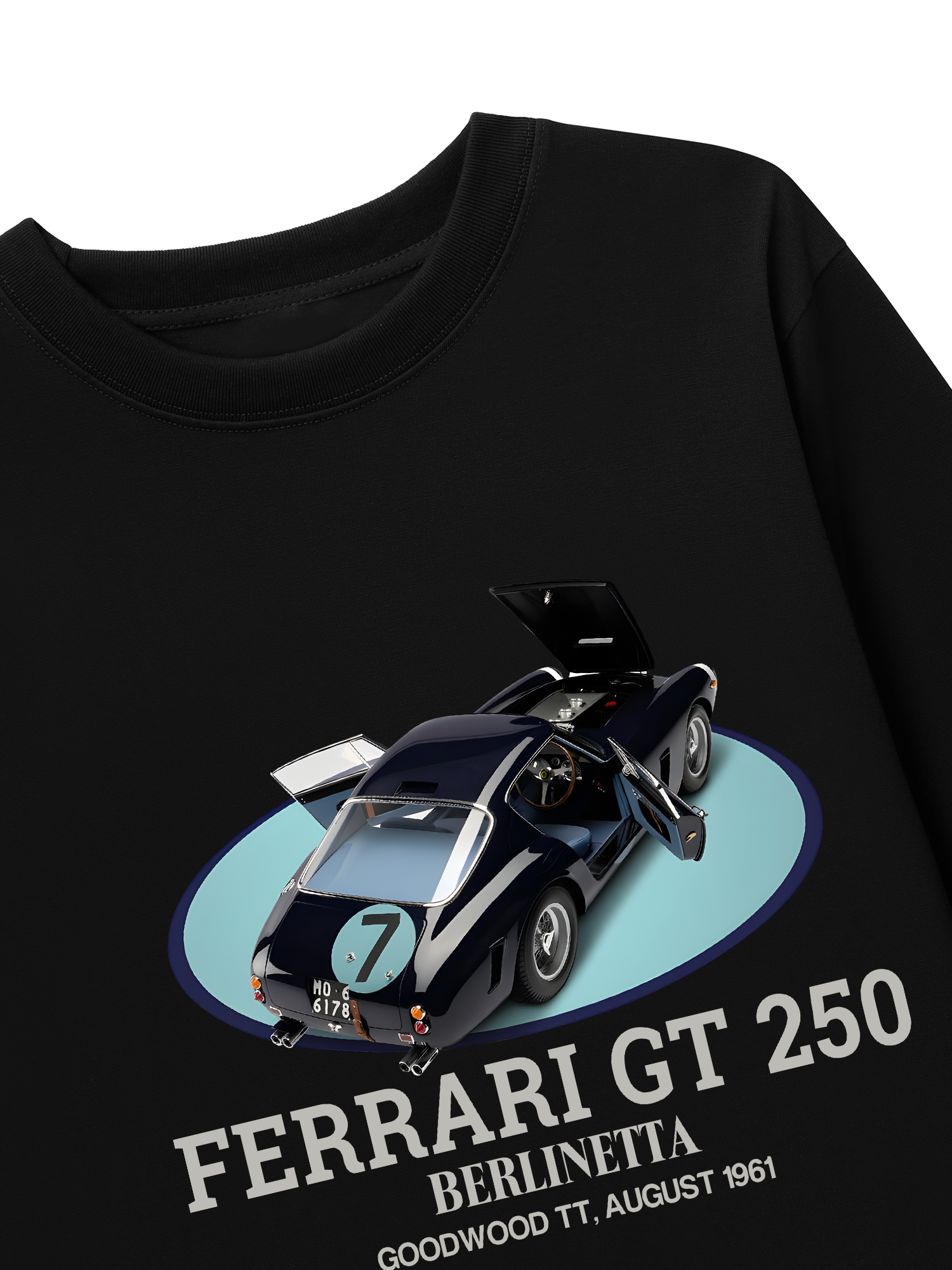 Áo Thun Dài Tay Ferrari Berlinetta Goodwood