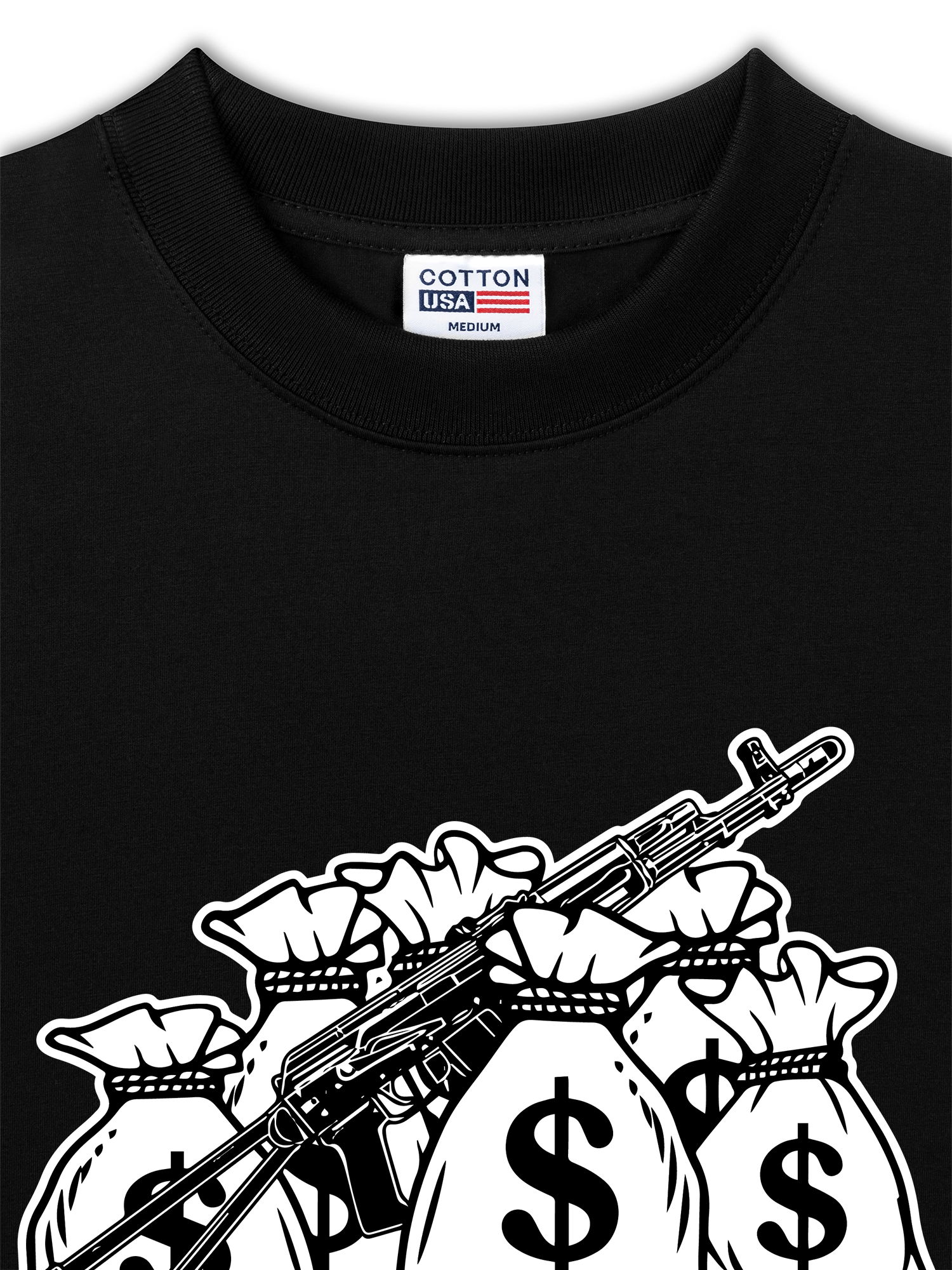 Áo Thun Relaxed Fit Money Bad Master