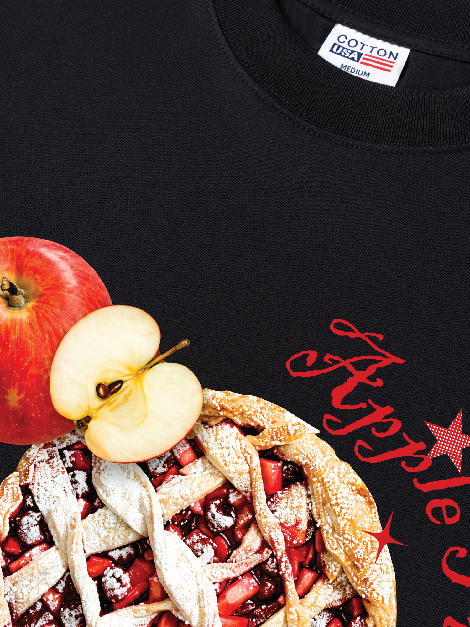 Áo Thun Relaxed Fit Apple Pie