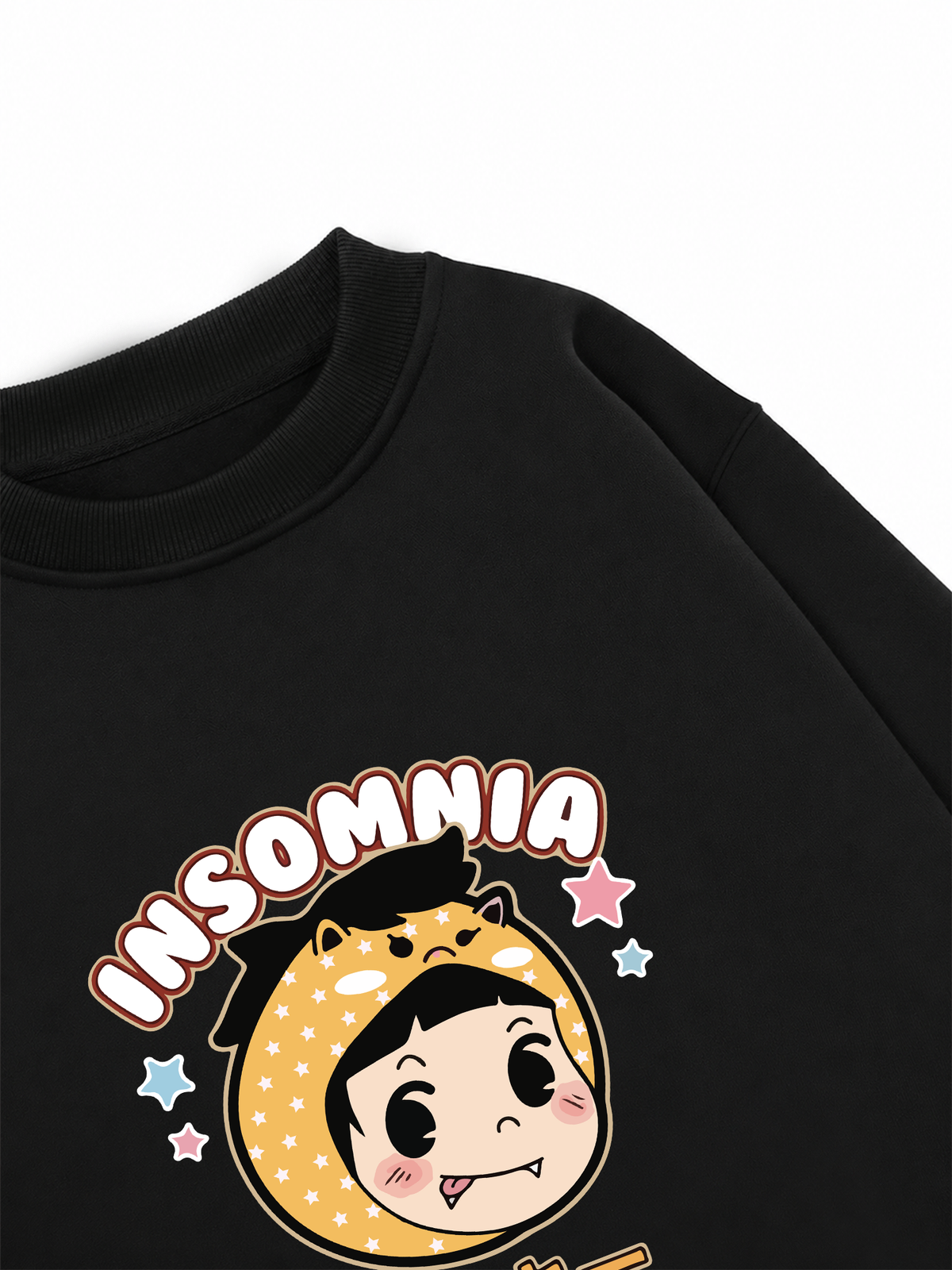 Áo Sweater Nỉ Hai Da Dotty Mood Insomnia