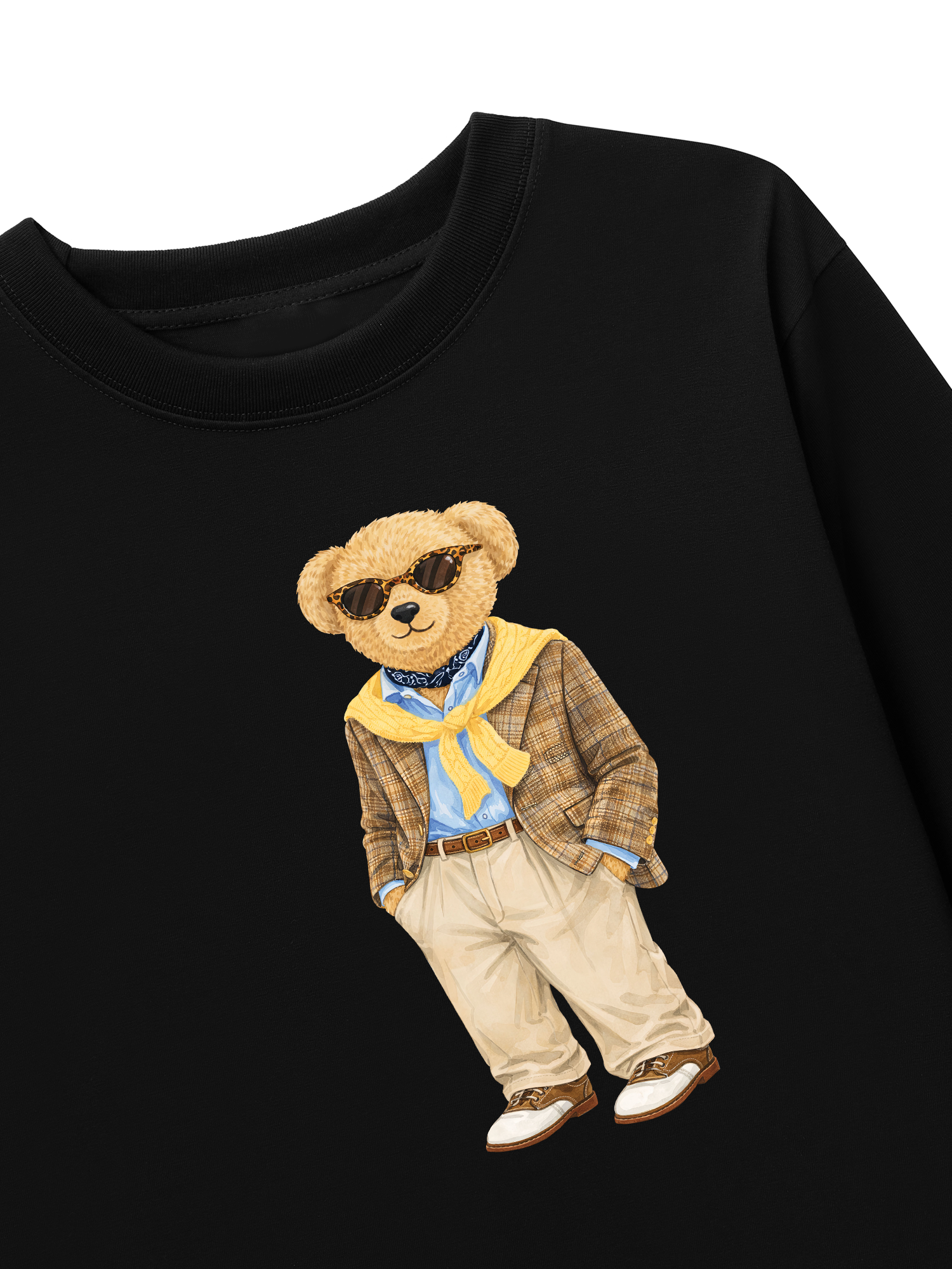 Áo Thun Dài Tay Gentle Bear