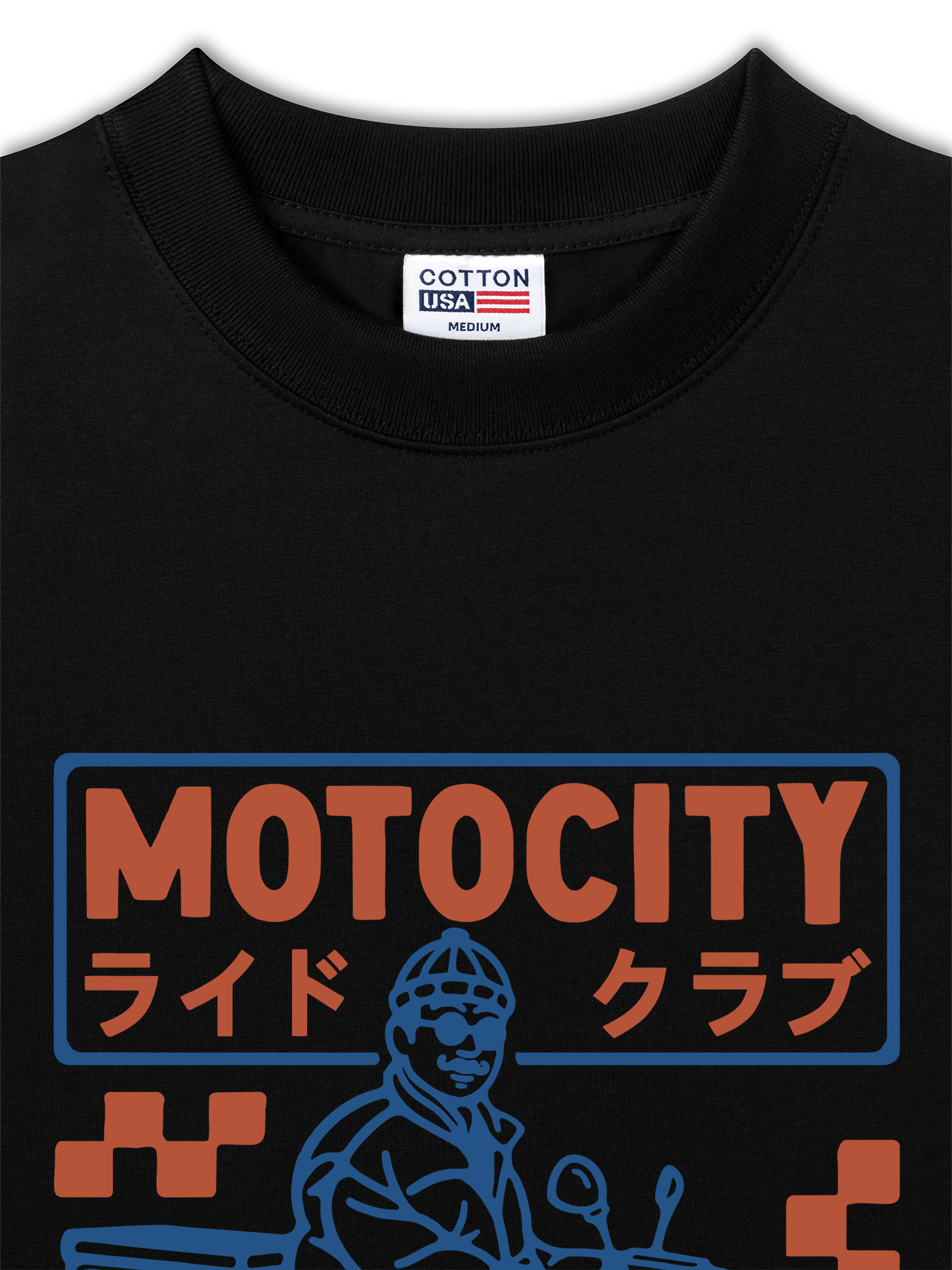 Áo Thun Relaxed Fit Motorbike MOTOCITY