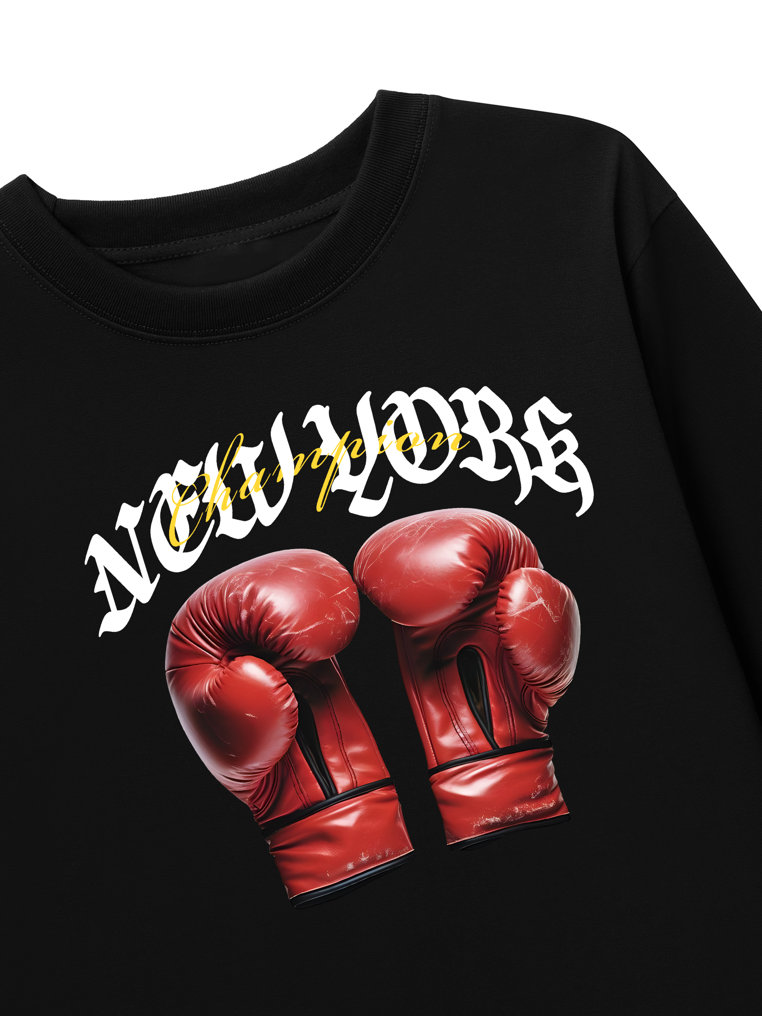 Áo Thun Dài Tay Champions New York Boxing