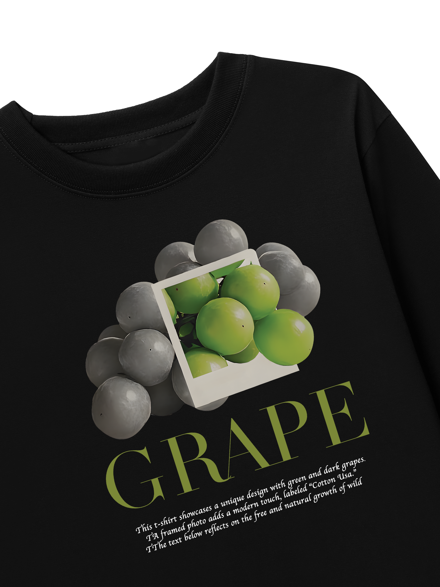 Áo Thun Dài Tay Tropical Grape