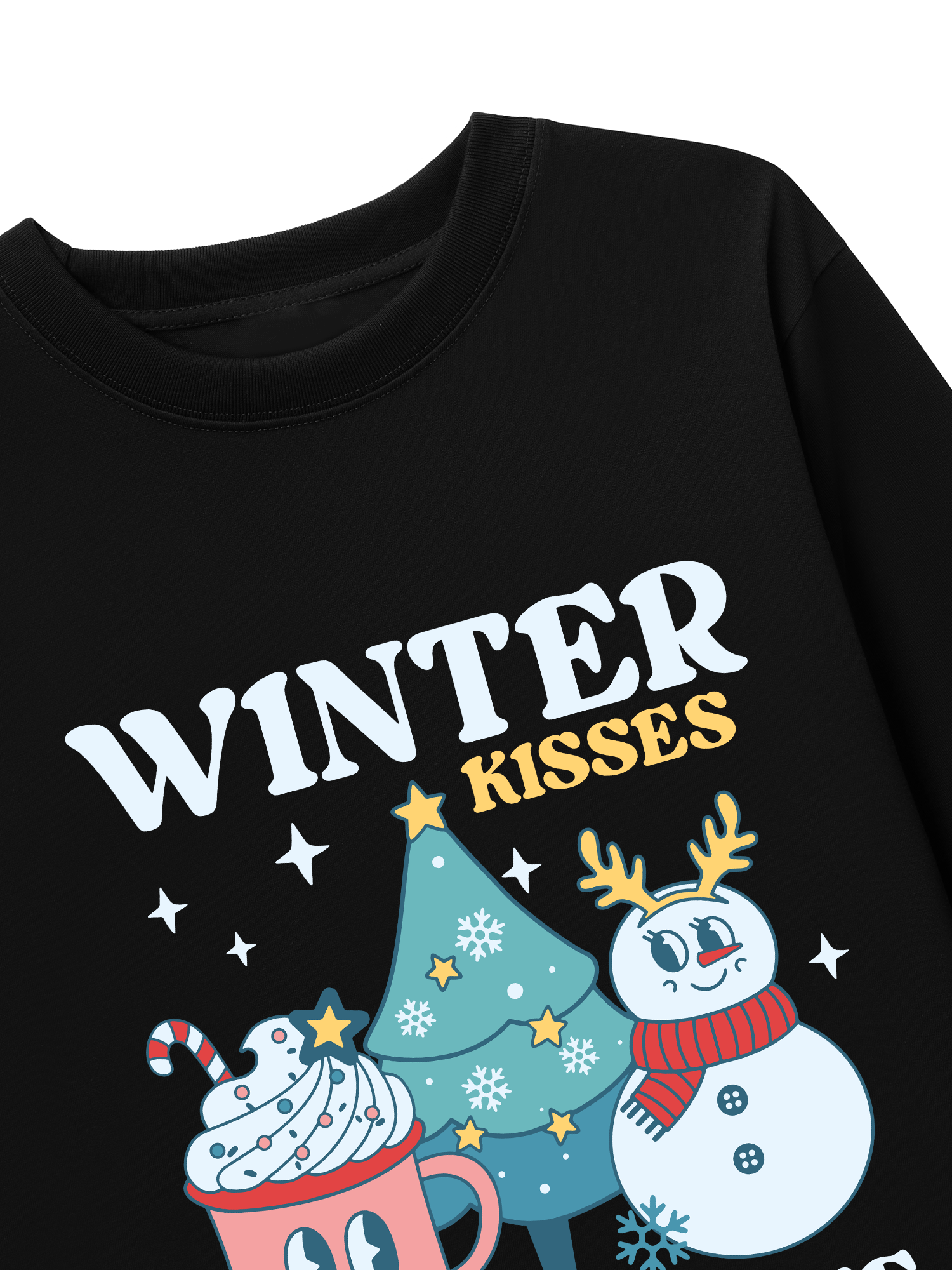 Áo Thun Dài Tay Winter Kisses