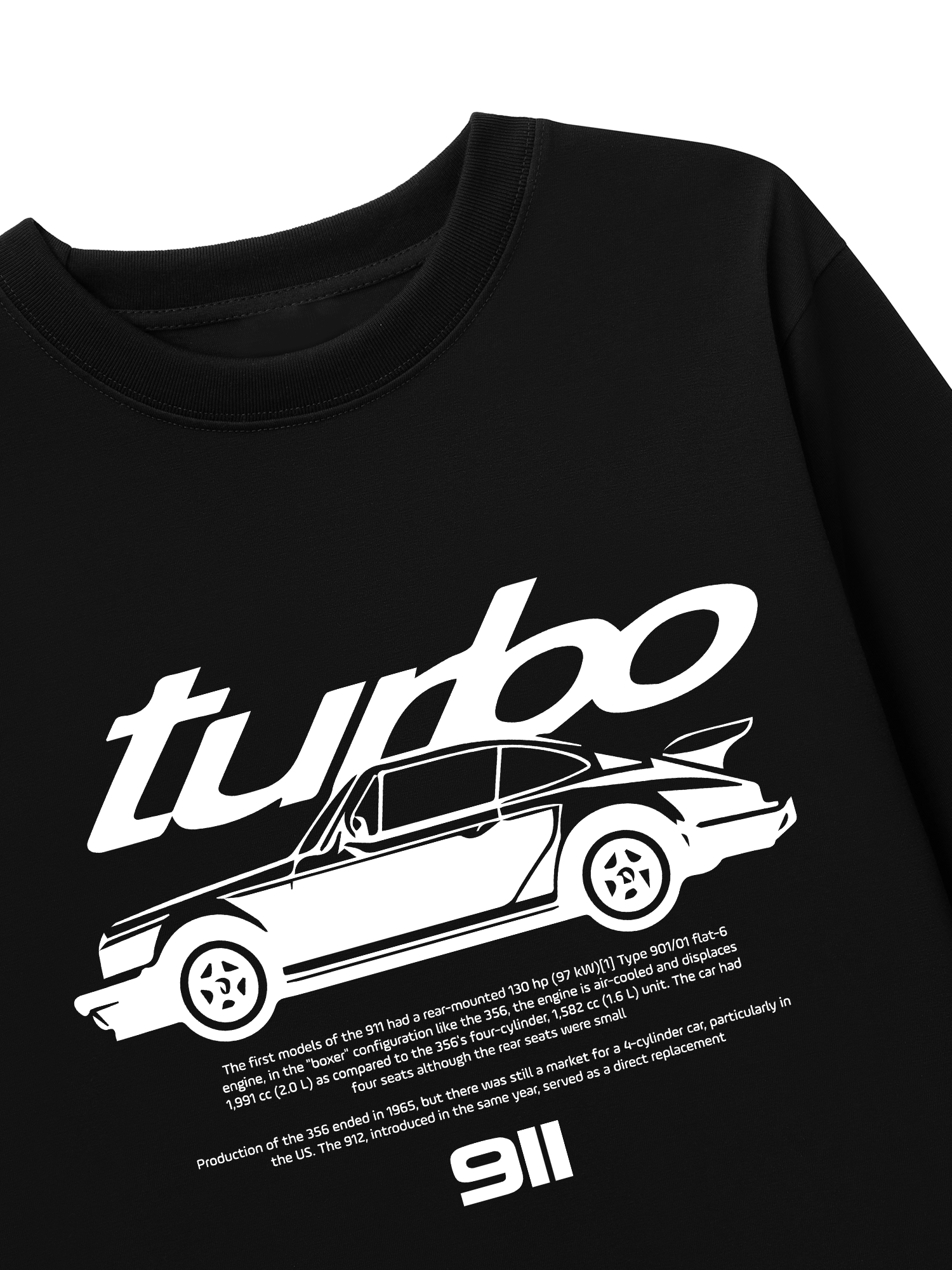 Áo Thun Dài Tay Porsche Classic 911 Turbo