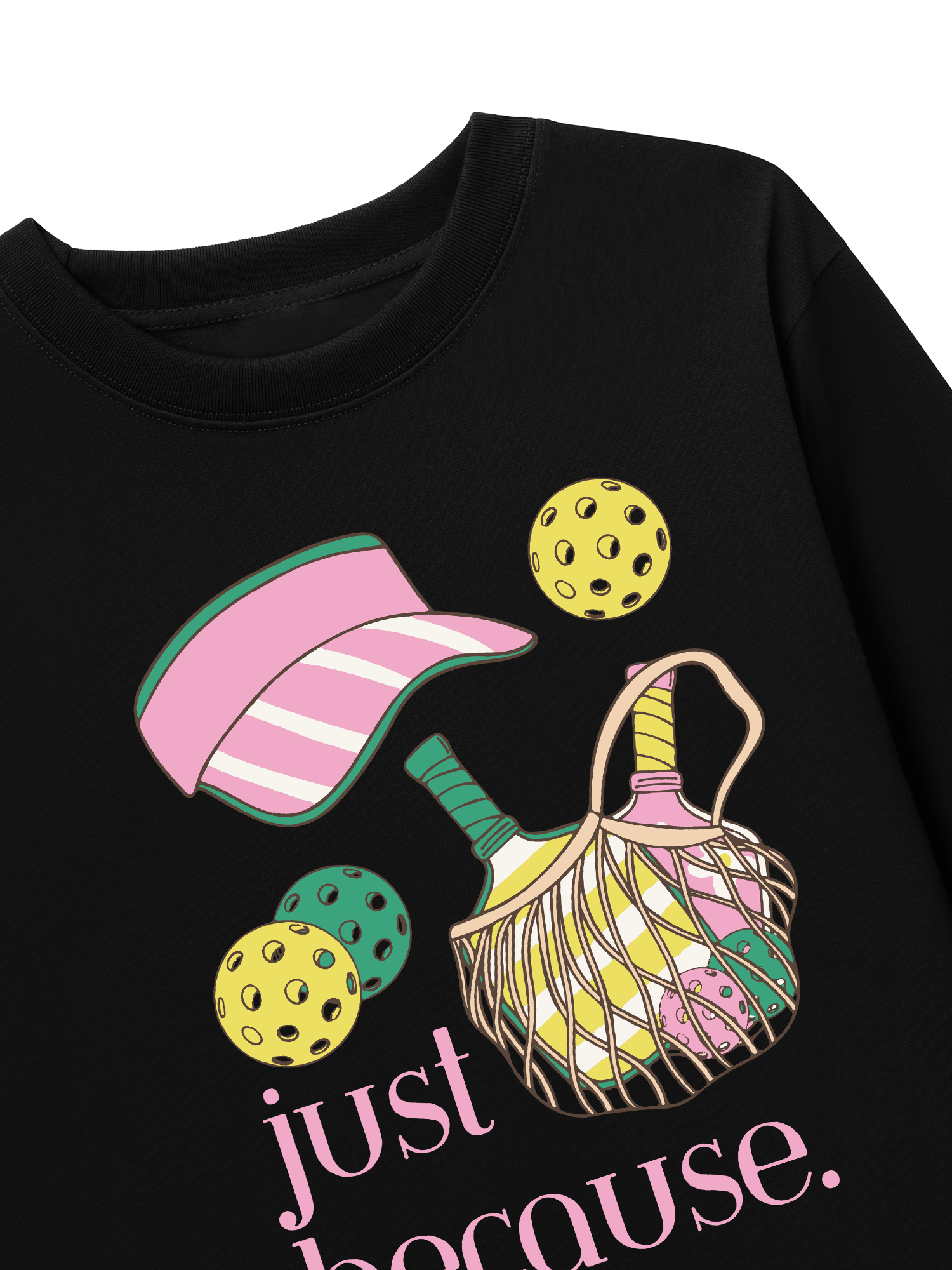 Áo Thun Dài Tay Pickleball Just Because