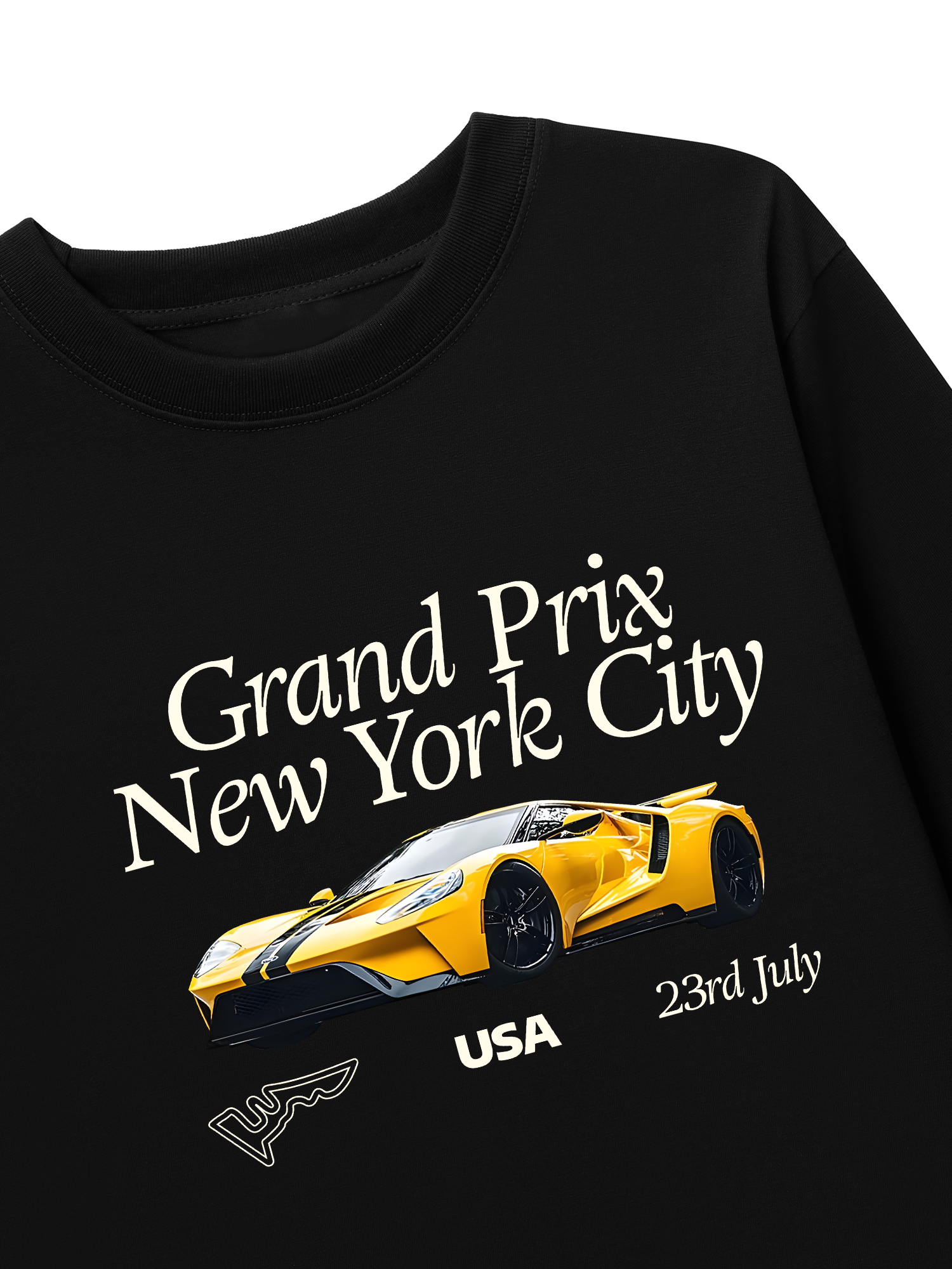 Áo Thun Dài Tay Ferrari Grand Prix