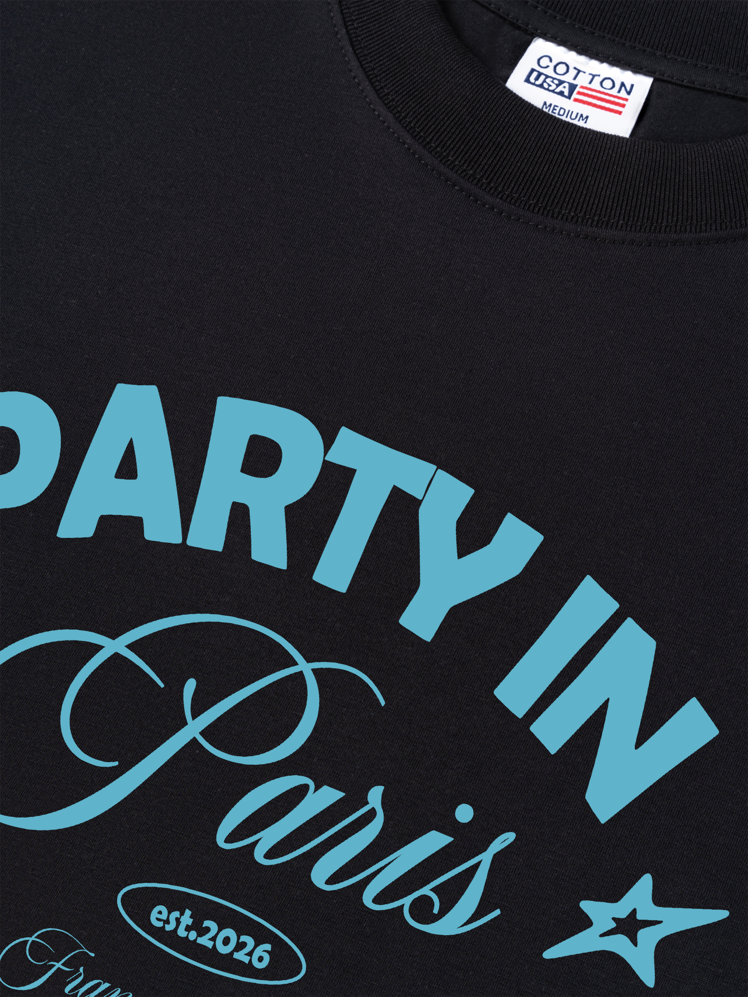 Áo Thun Relaxed Fit Party In Paris