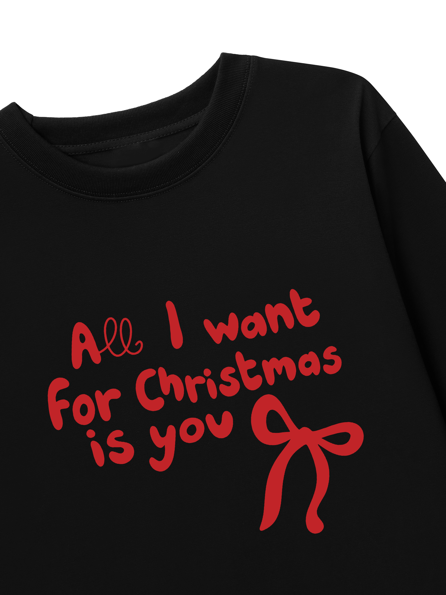 Áo Thun Dài Tay All I Want For Christmas Is You