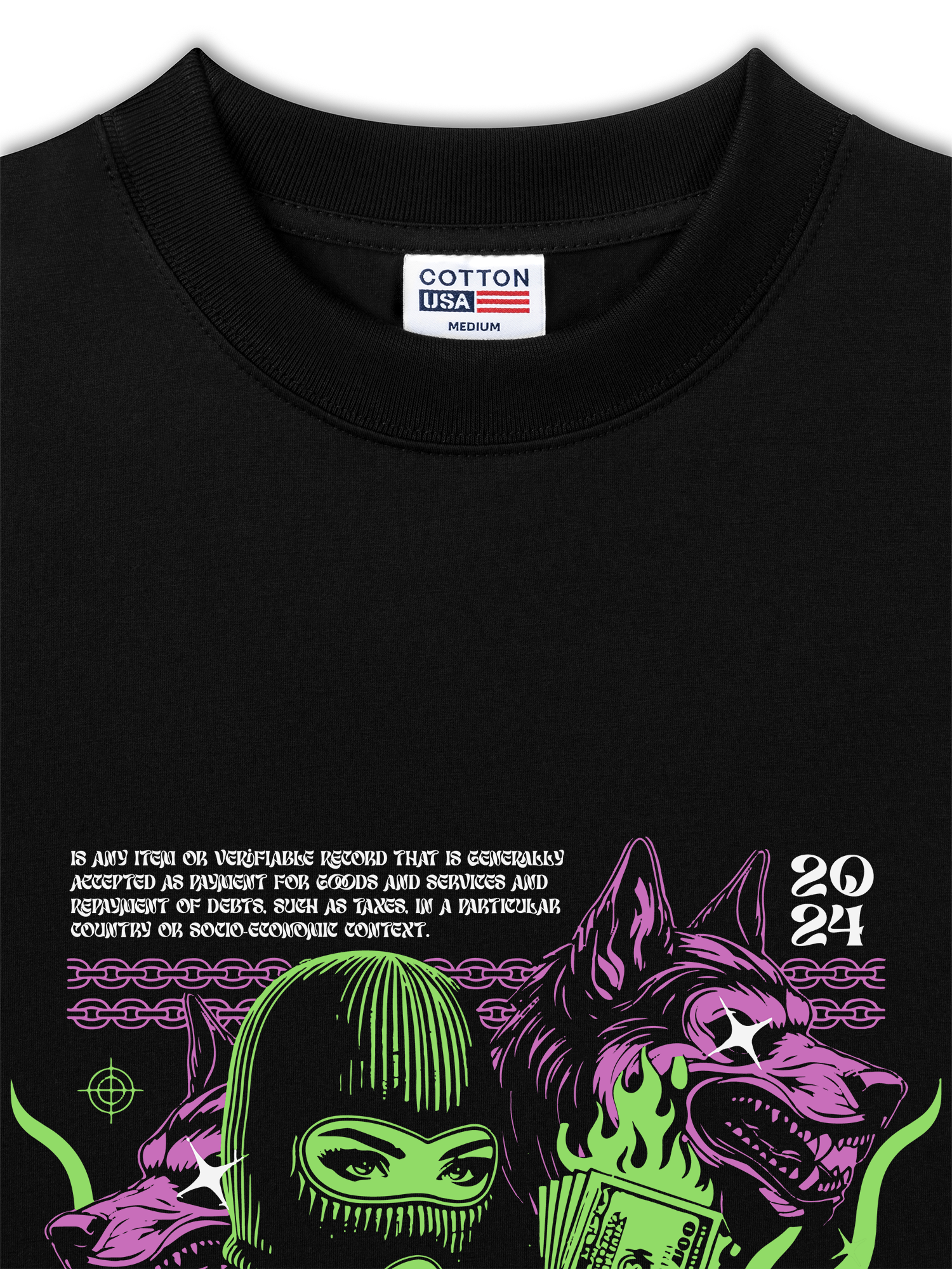 Áo Thun Relaxed Fit Money Dare To Be Different