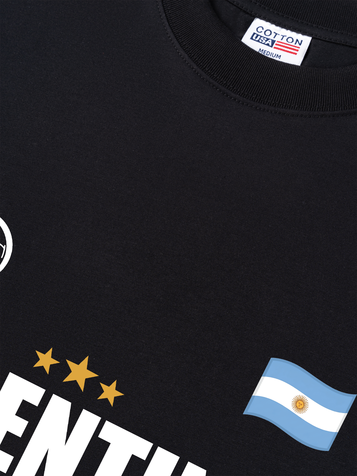 Áo Thun Relaxed Fit Soccer World Cup Argentina