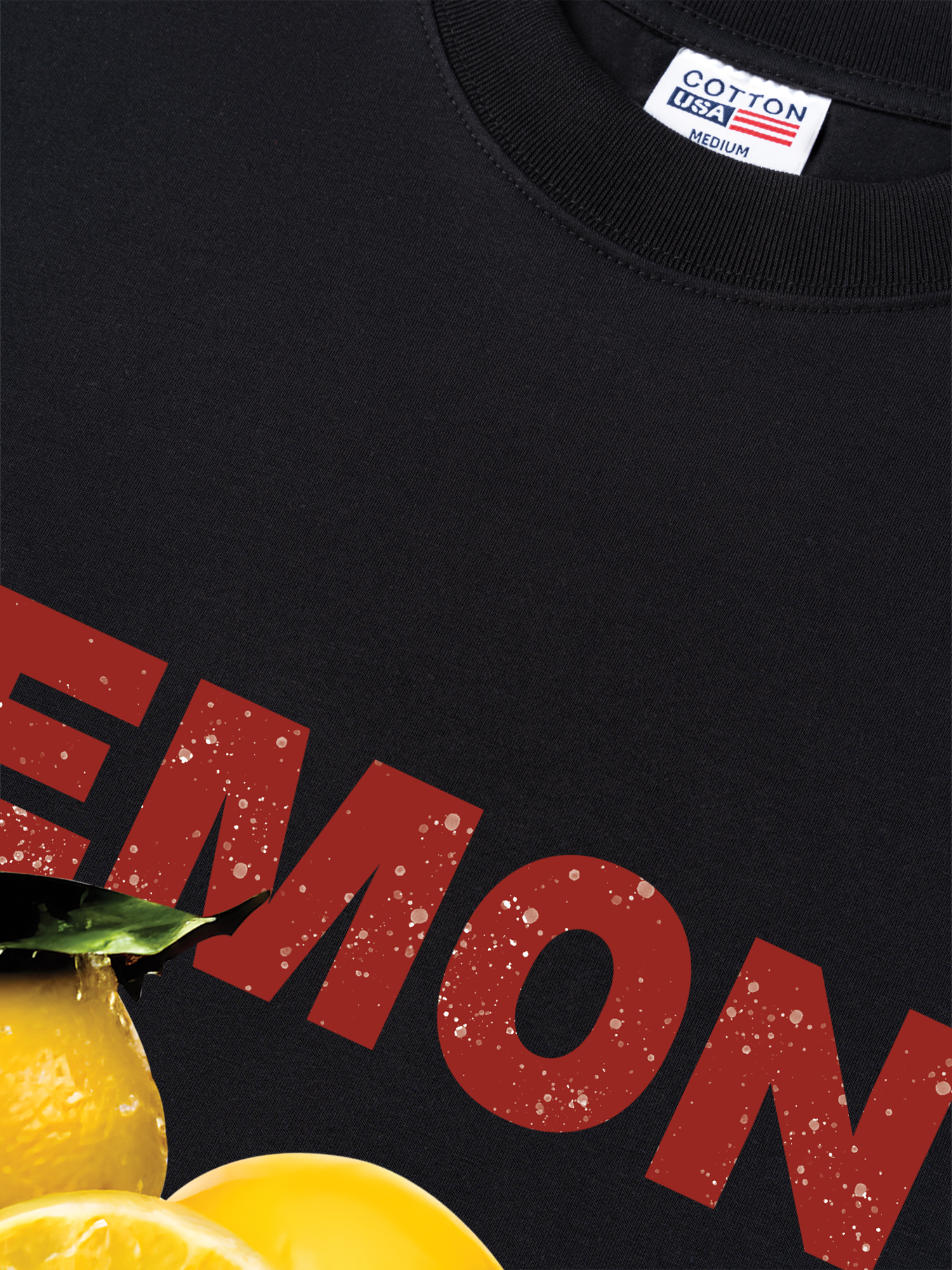 Áo Thun Relaxed Fit Tropical Lemon Orrganic