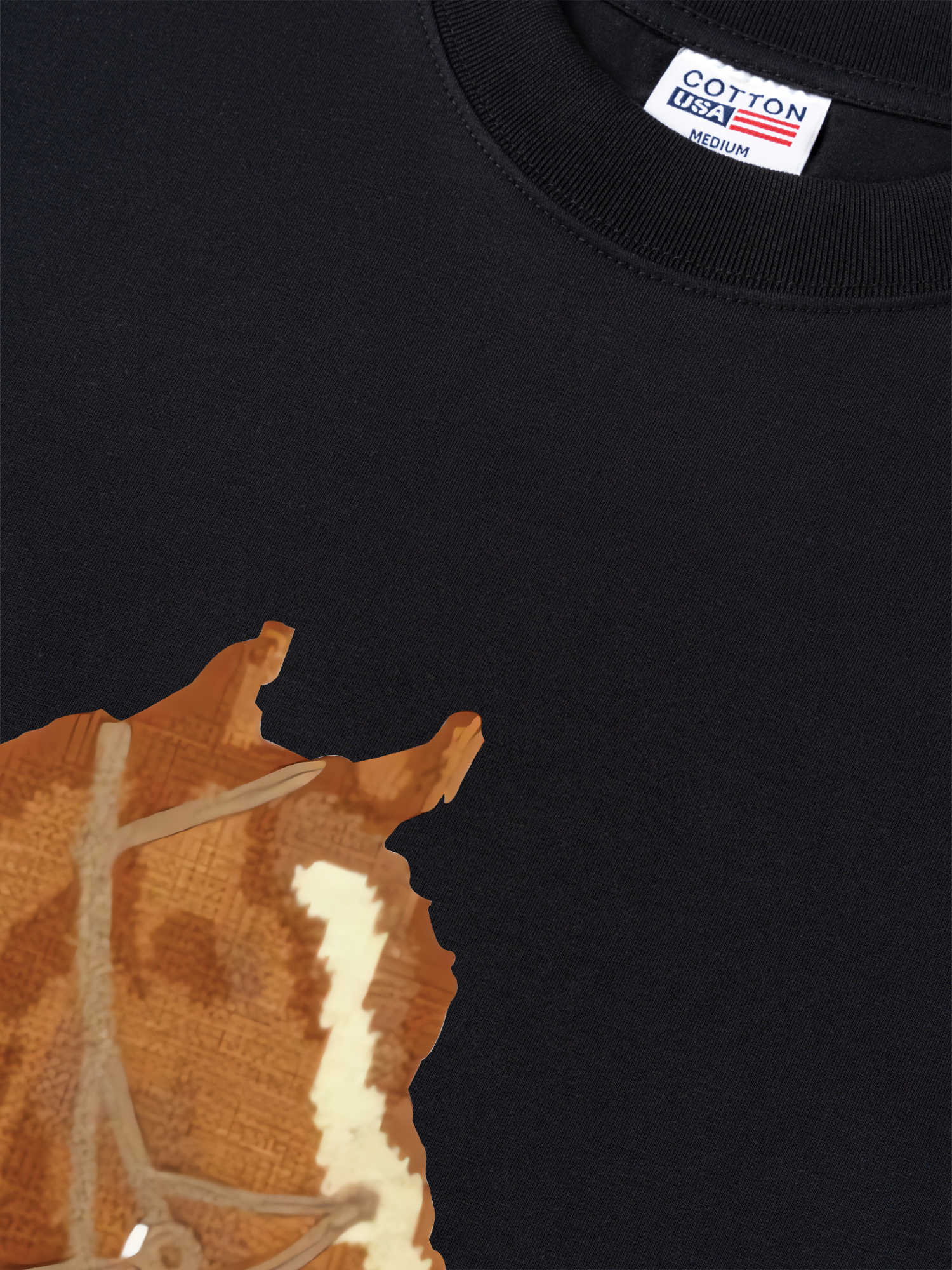 Áo Thun Relaxed Fit Cute Brown Horse