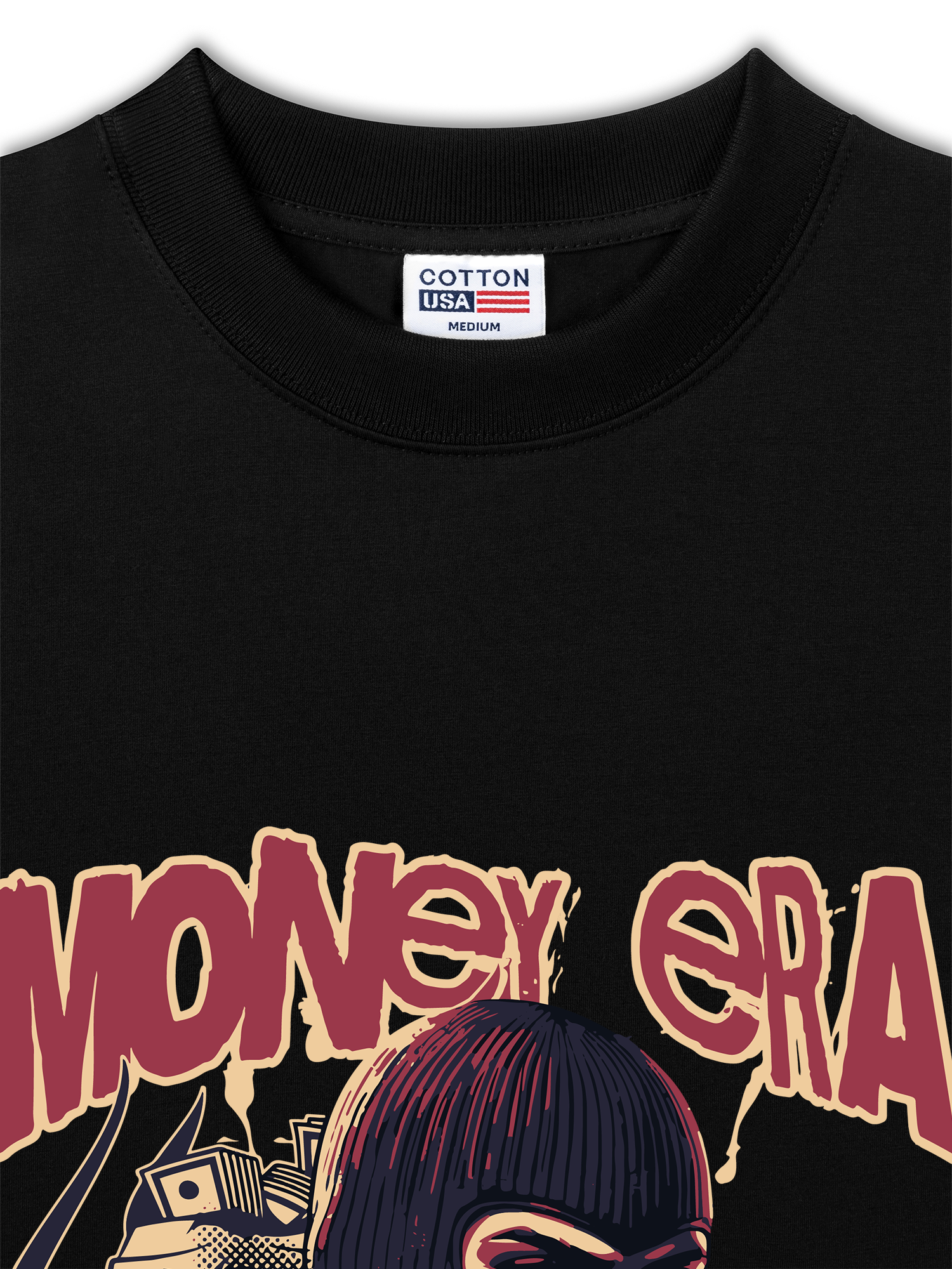 Áo Thun Relaxed Fit Money Era No Rules