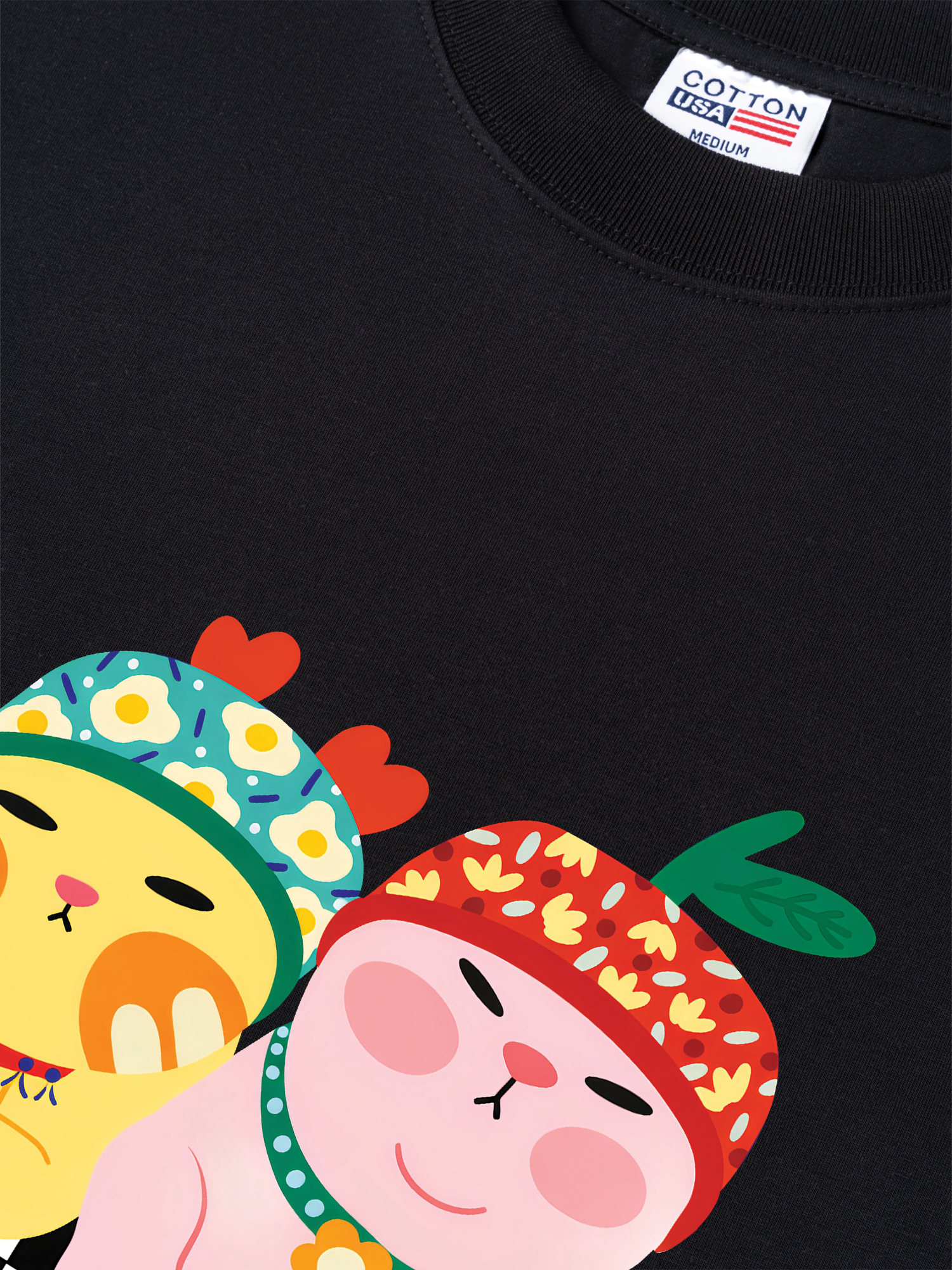 Áo Thun Relaxed Fit Fruit Meow Meow