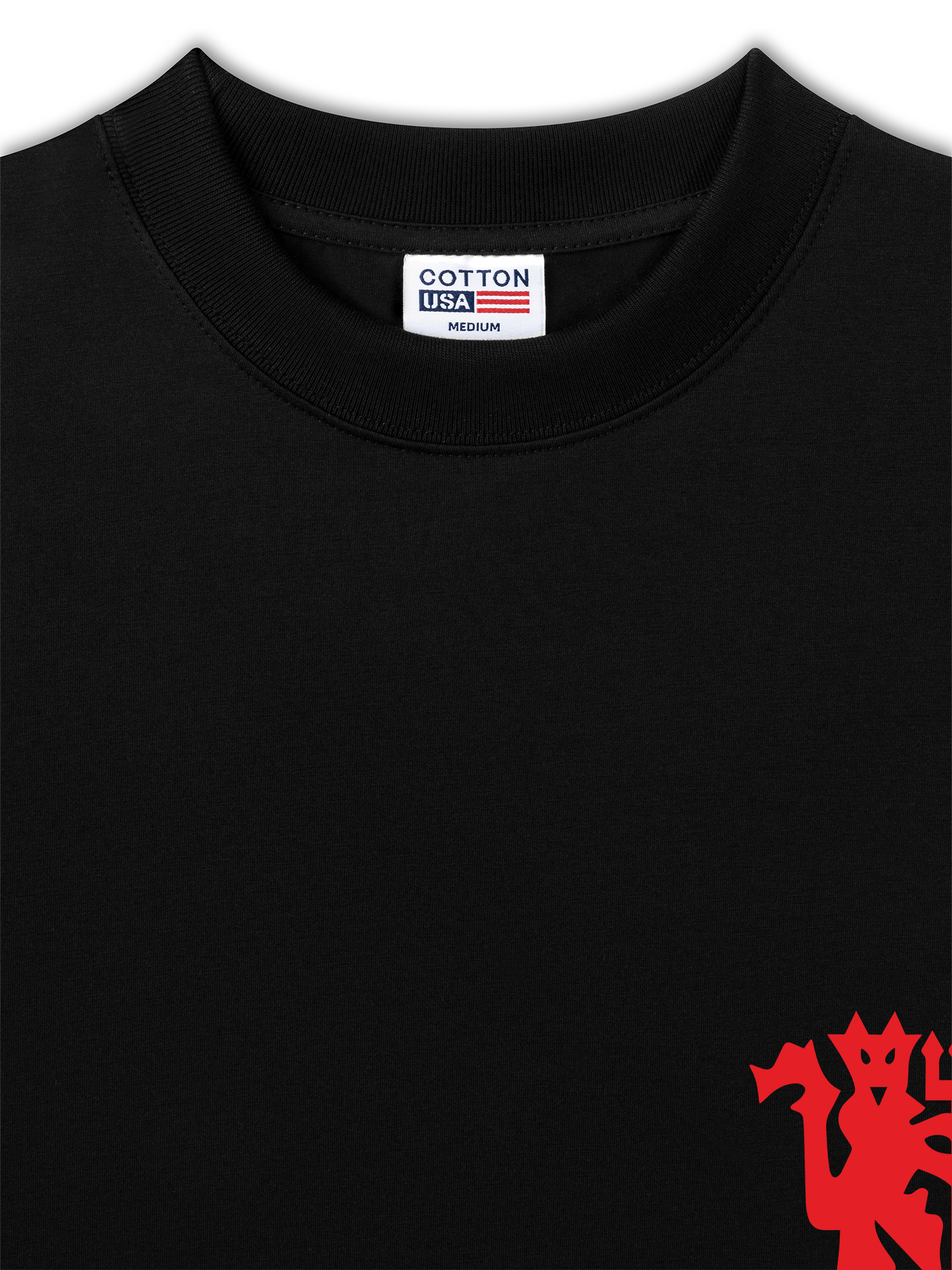 Áo Thun Relaxed Fit Soccer Manchester is Red