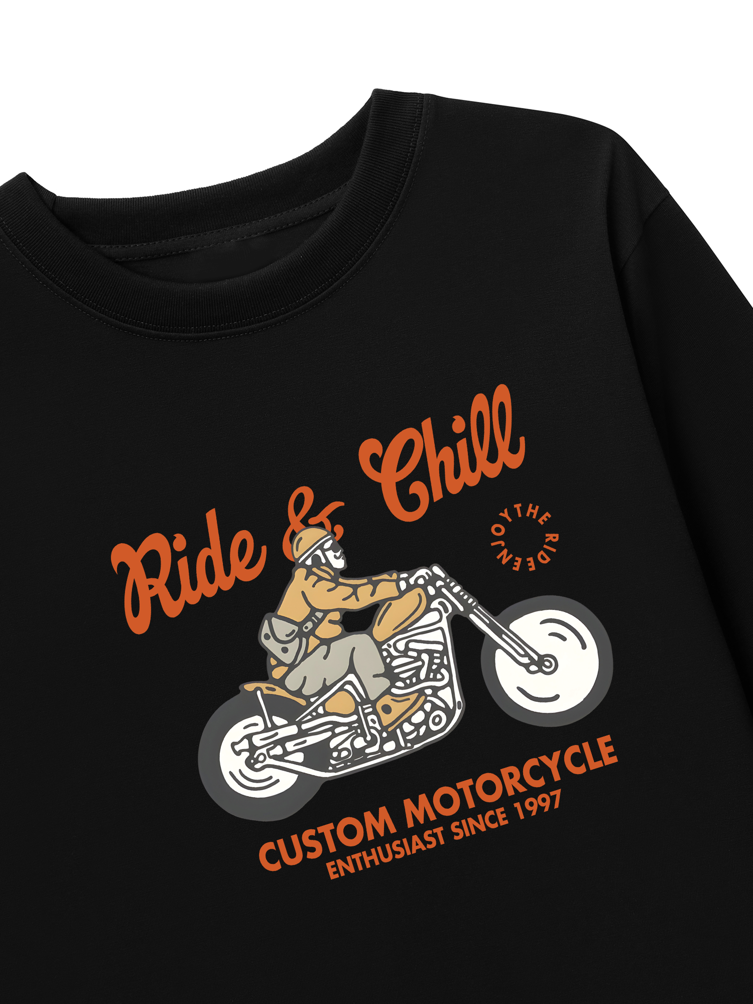 Áo Thun Dài Tay Ride & Chill
