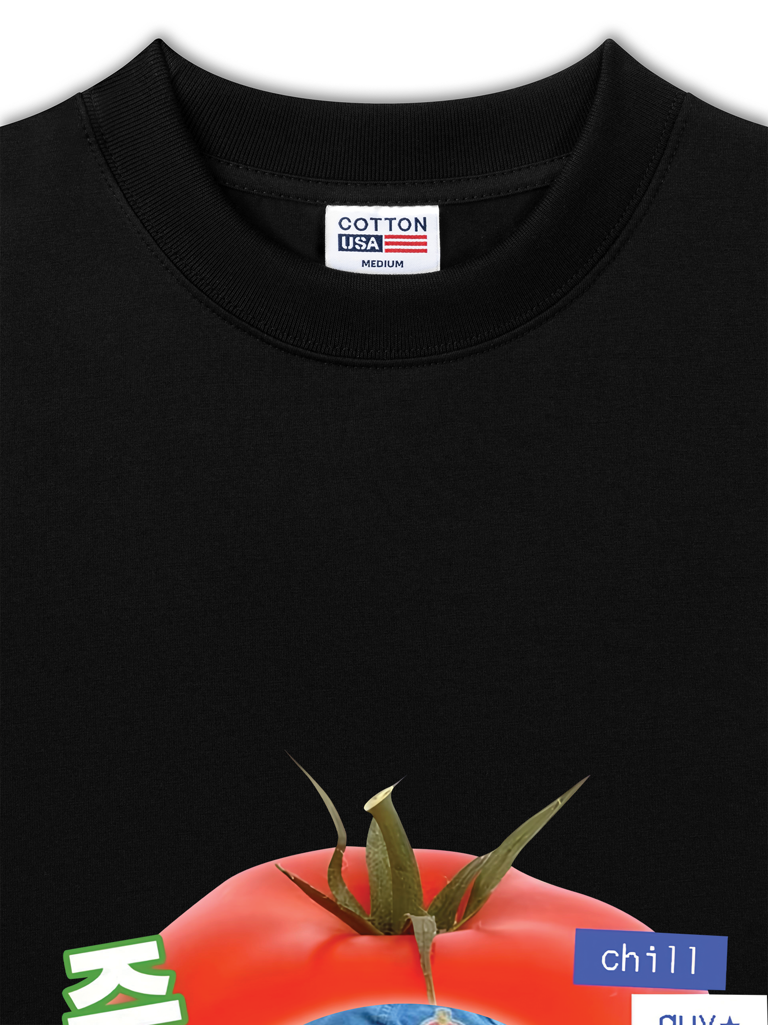 Áo Thun Relaxed Fit Idols Cortis Keonho Tomato