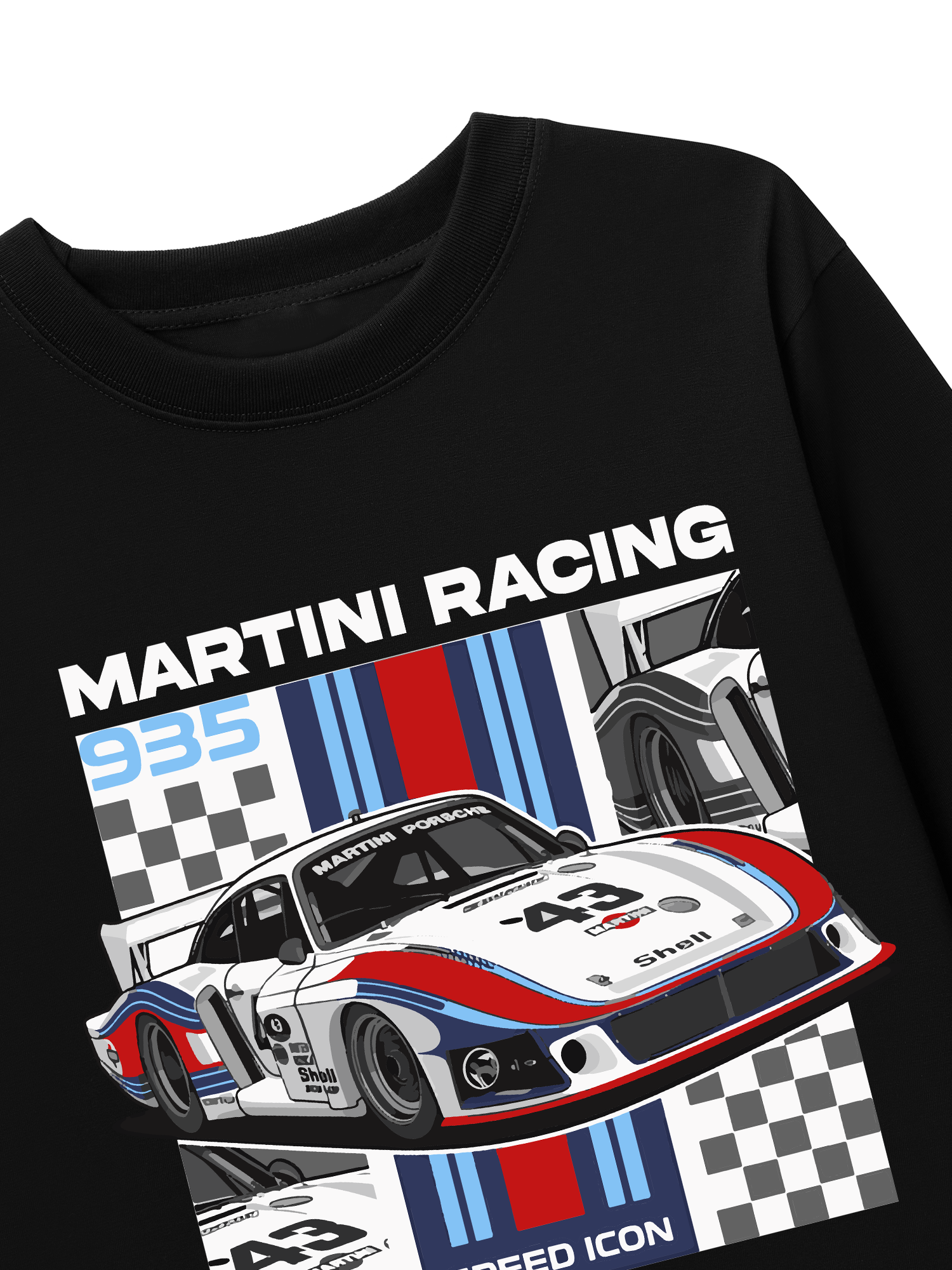 Áo Thun Dài Tay Porsche 935 Martini Racing
