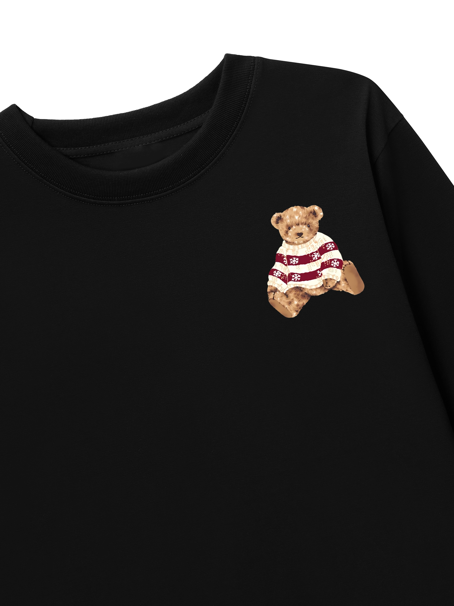Áo Thun Dài Tay Christmas Vibes Teddy