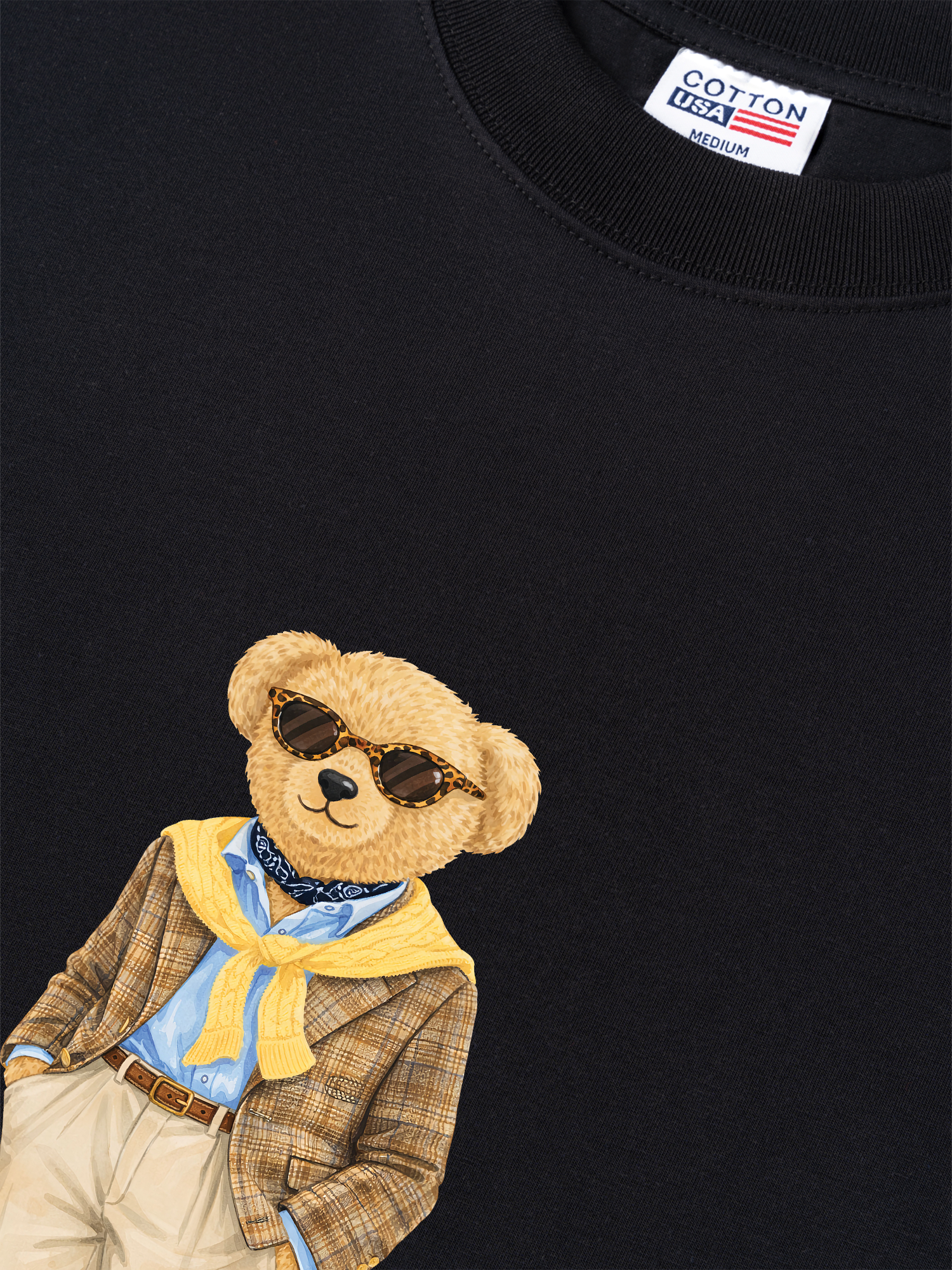 Áo Thun Relaxed Fit Gentle Bear