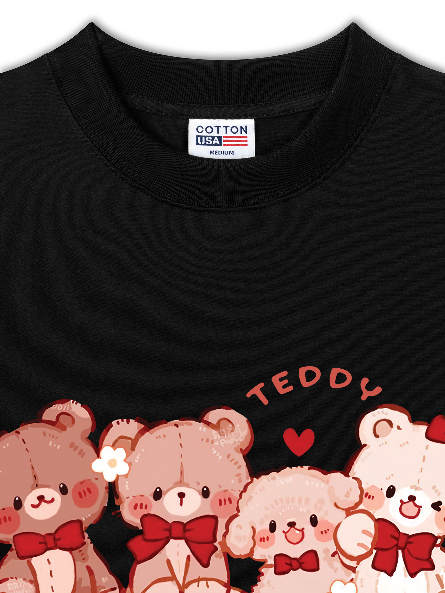 Áo Thun Relaxed Fit Sweet Teddy