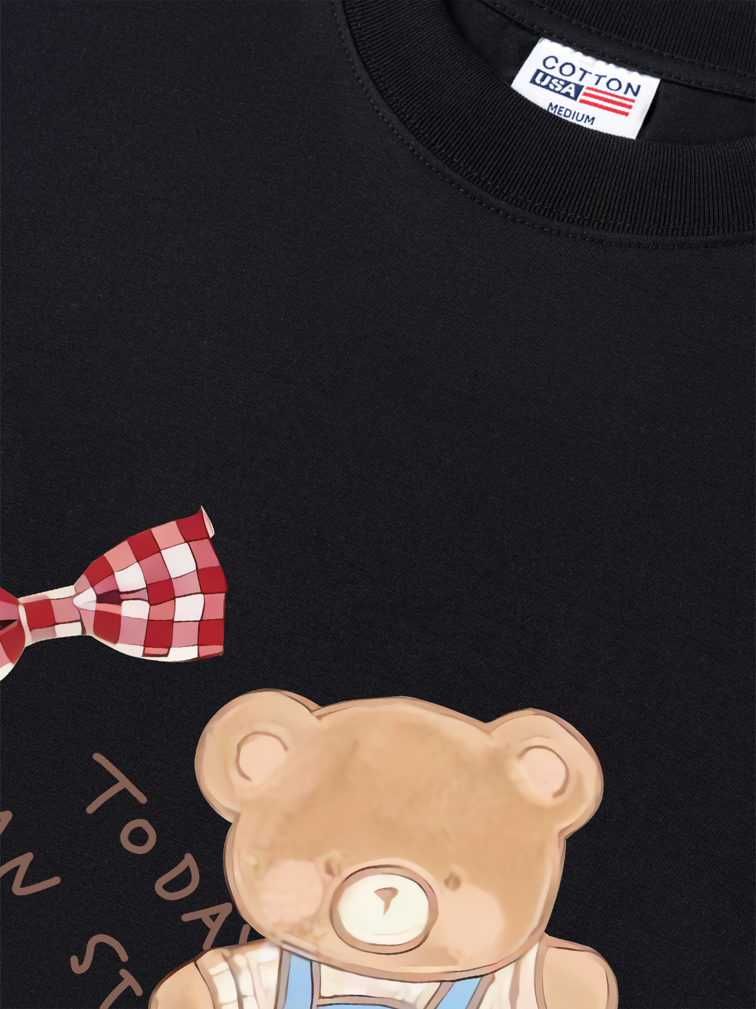 Áo Thun Relaxed Fit Soft Paw Cute Teddy