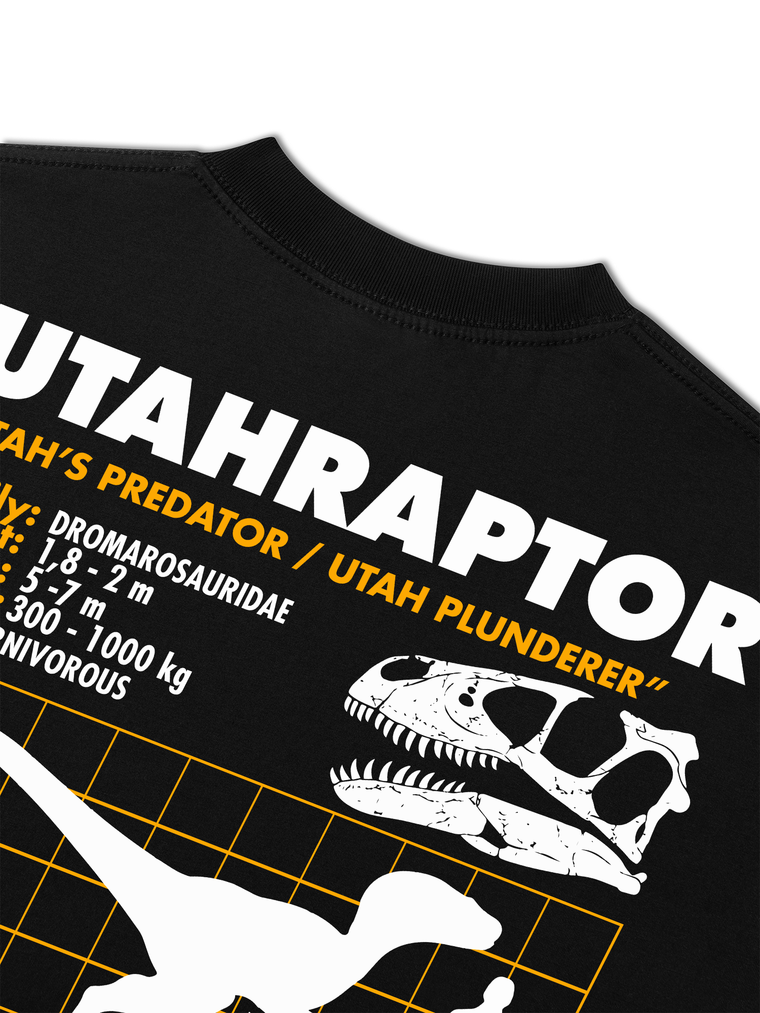 Áo Thun Relaxed Fit Wild Life Analysis Table Utahraptor
