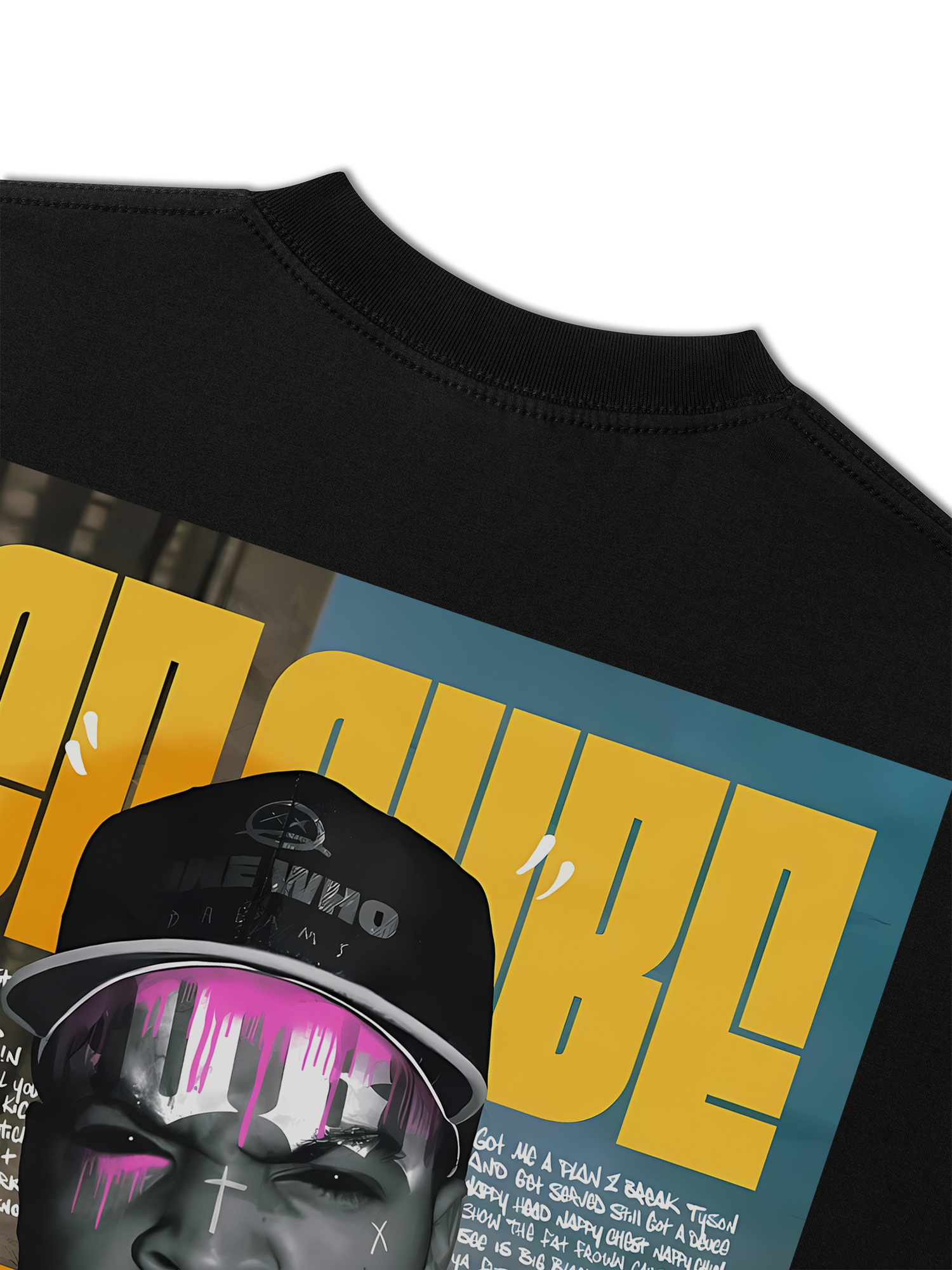 Áo Thun Relaxed Fit Rapper Ice Cube Dont Say Nothing