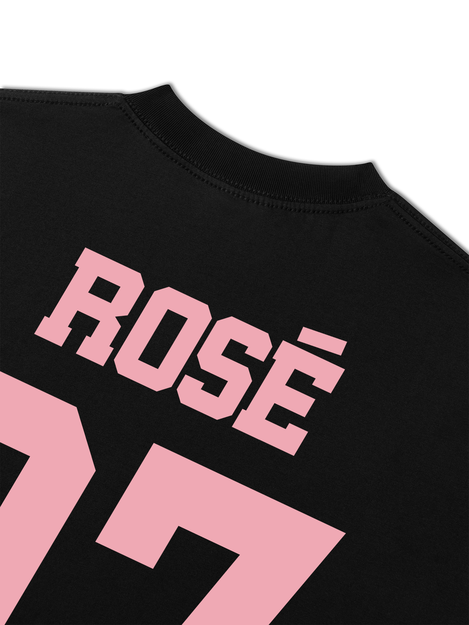 Áo Thun Relaxed Fit Idols Black Pink Rosé