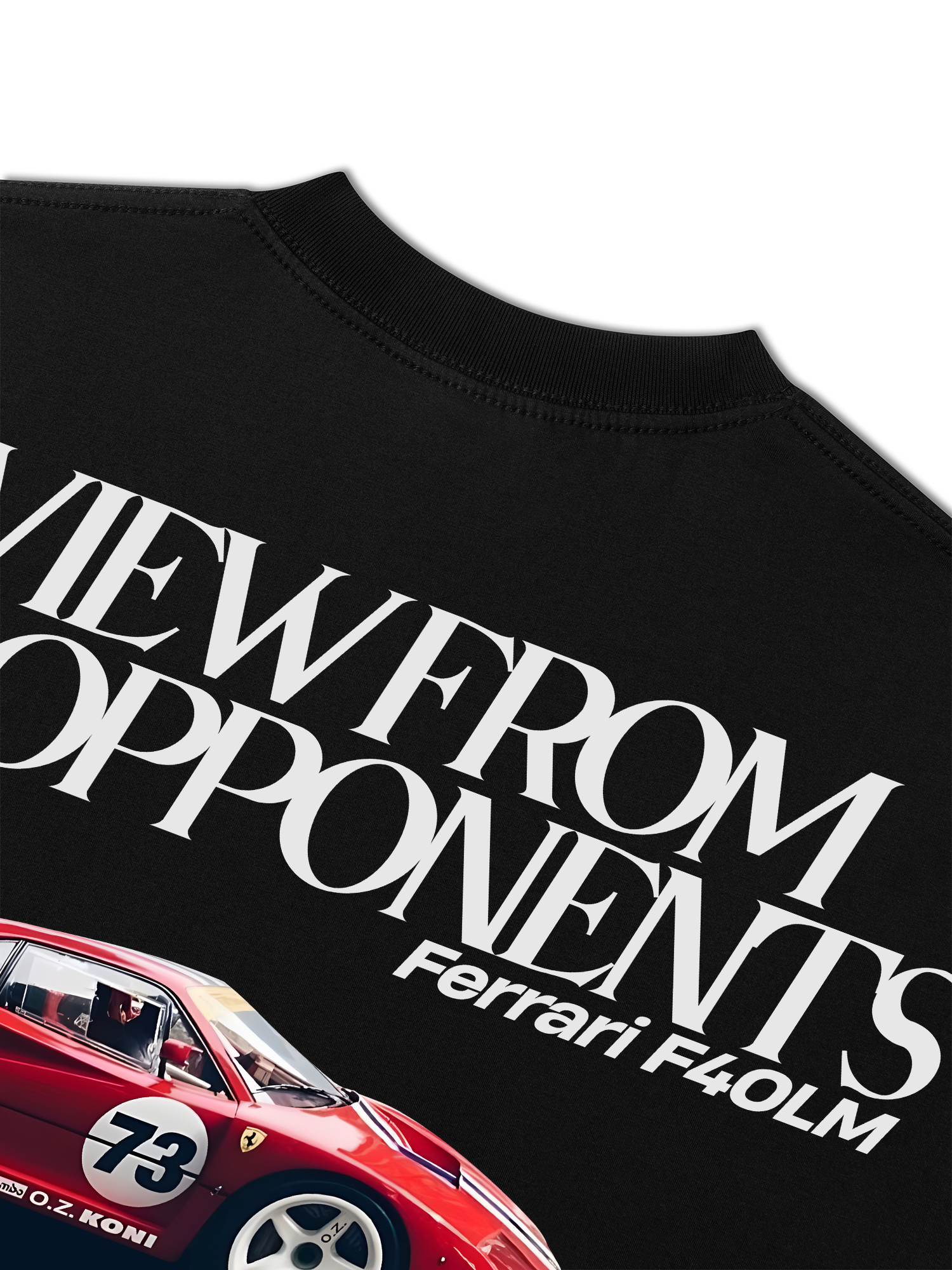 Áo Thun Relaxed Fit Ferrari View From My Opponents